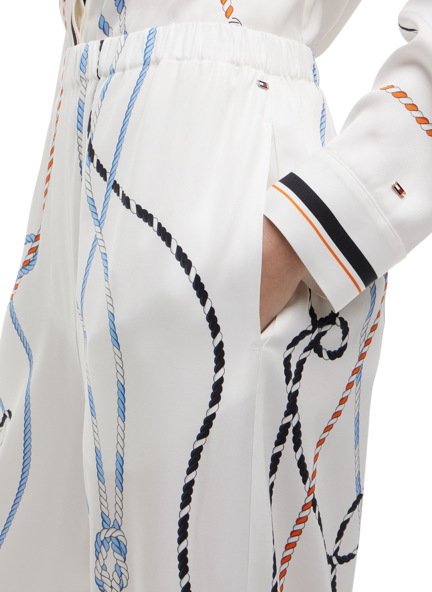Wide-leg trousers TOMMY HILFIGER Multicolour
