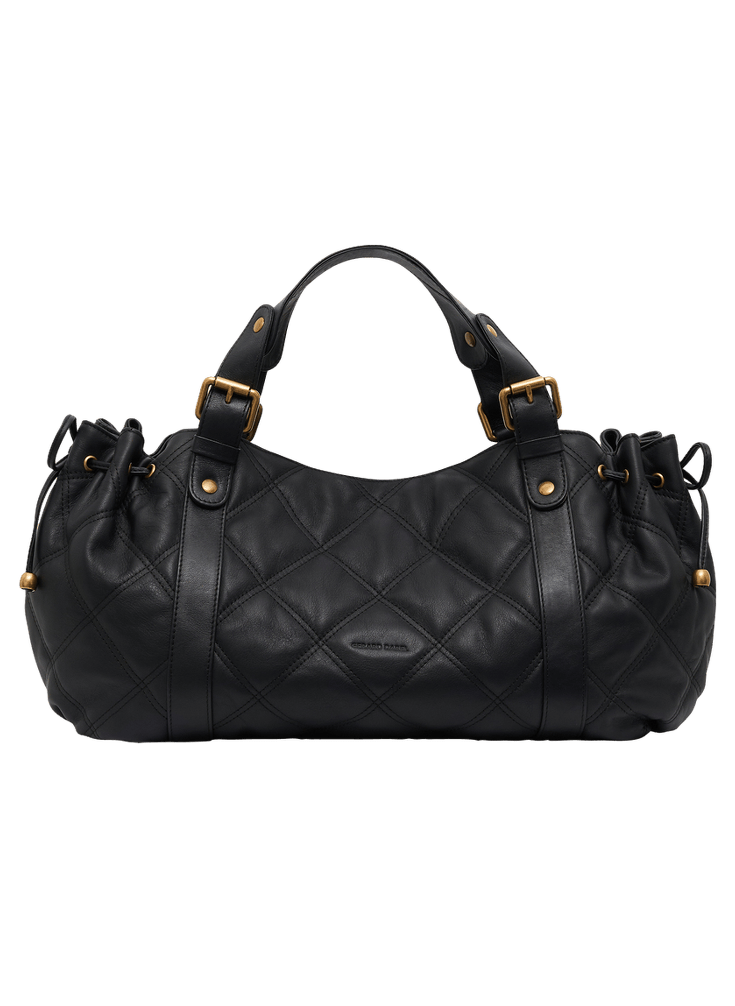 Sac à main en cuir matelassé - 24h GERARD DAREL Noir