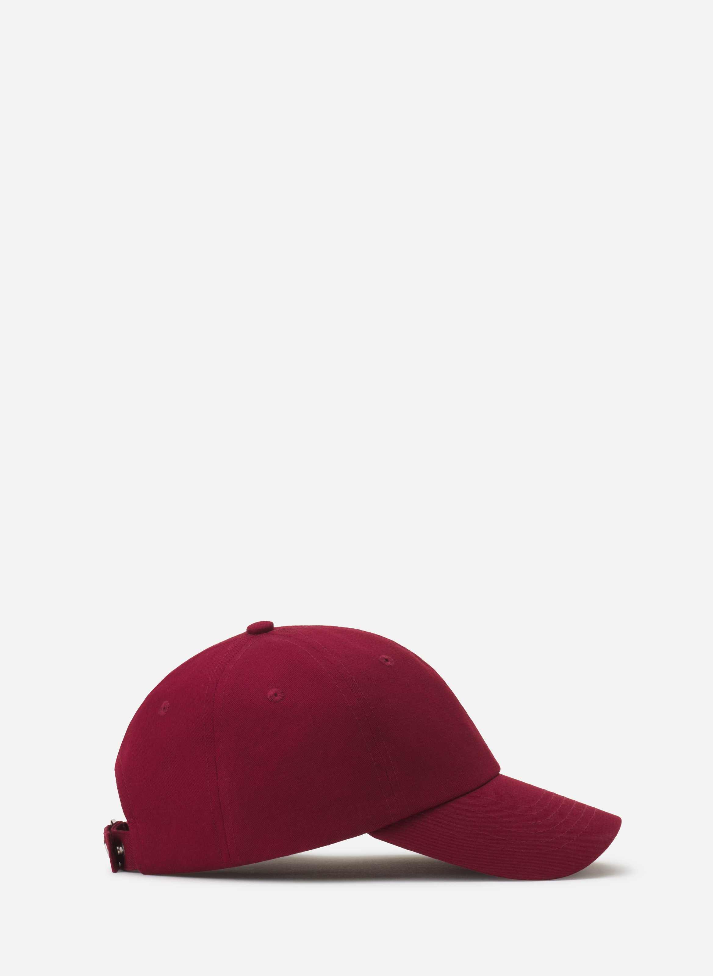 Casquette signature lanvin en coton LANVIN Rouge