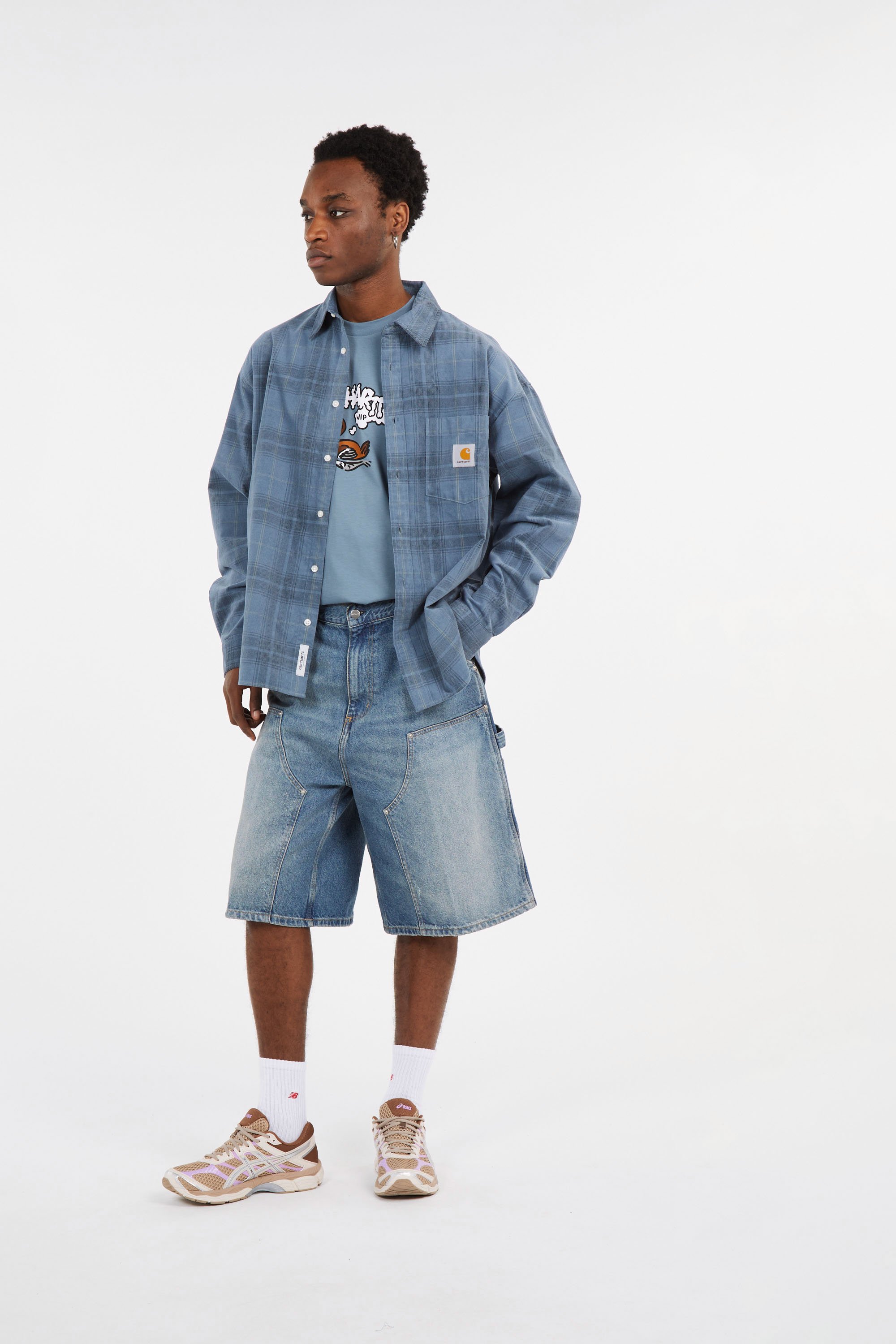 Chemise l/s wilber shirt CARHARTT WIP Multicolore