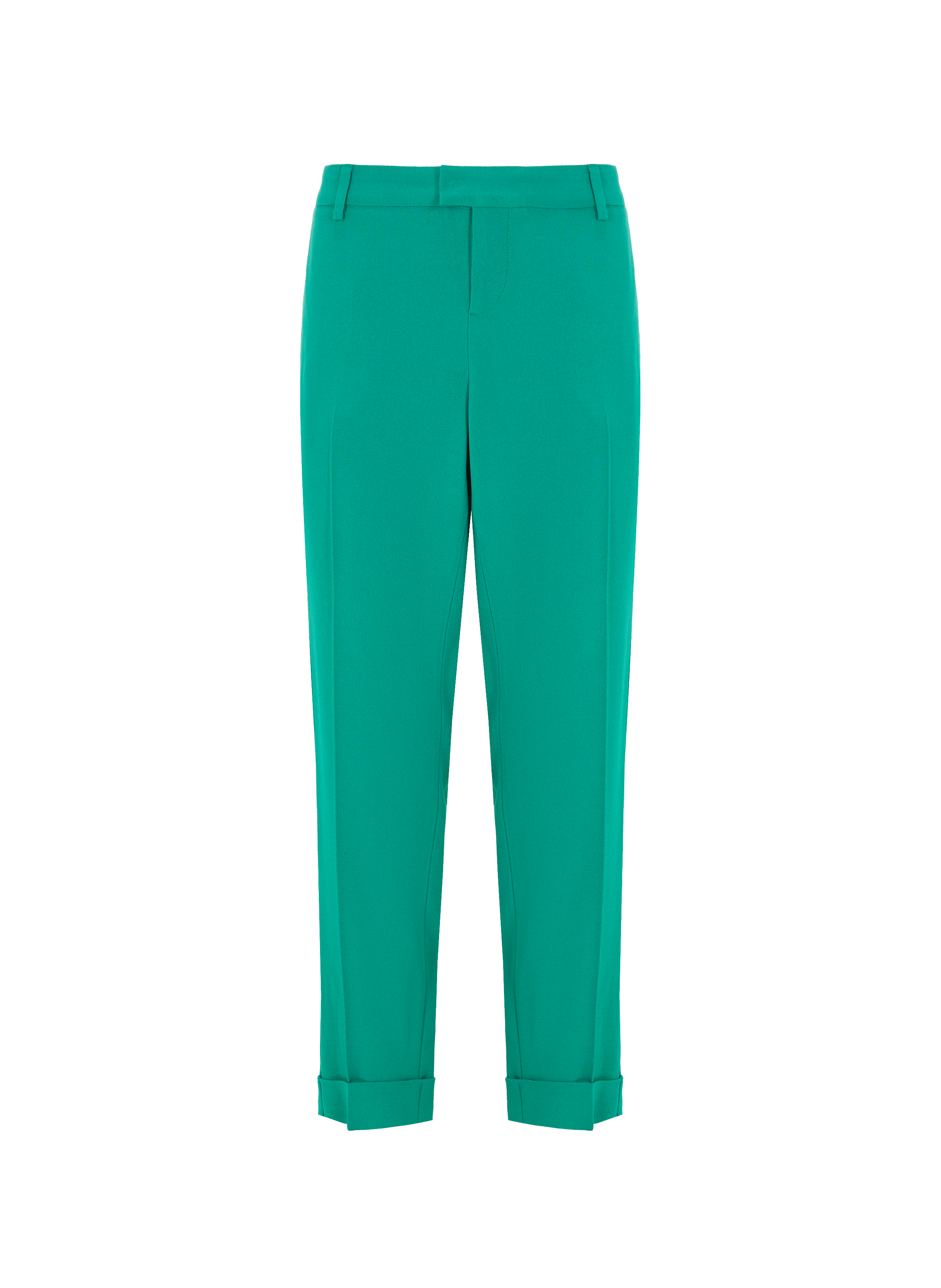 Pantalon Claude cropped en crêpe
