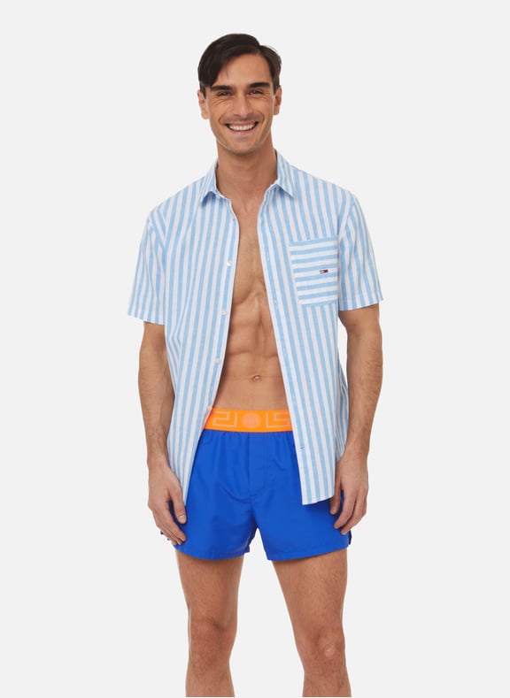 Versace swim cheap shorts blue