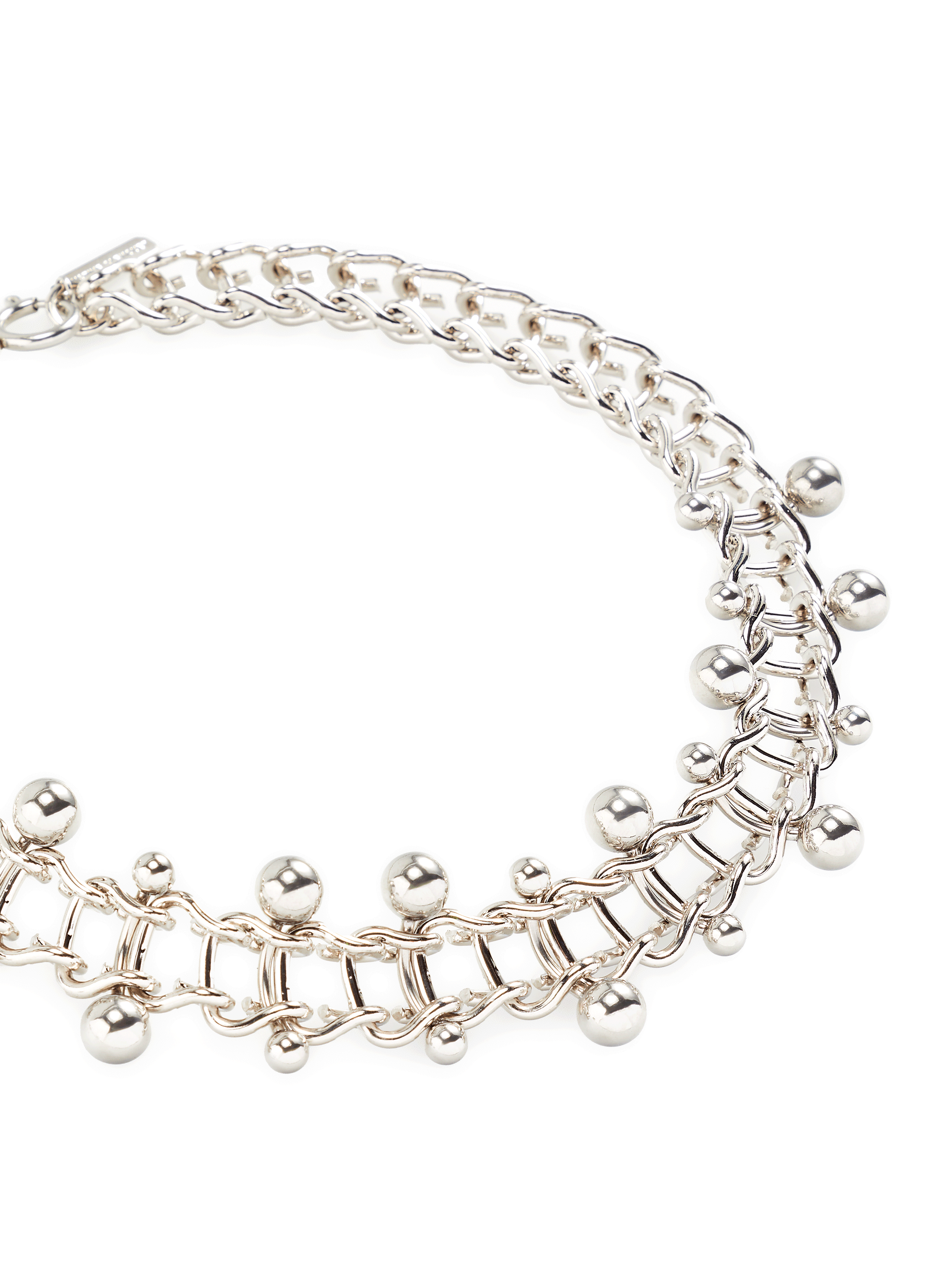 Mindy brass choker  JUSTINE CLENQUET Silver