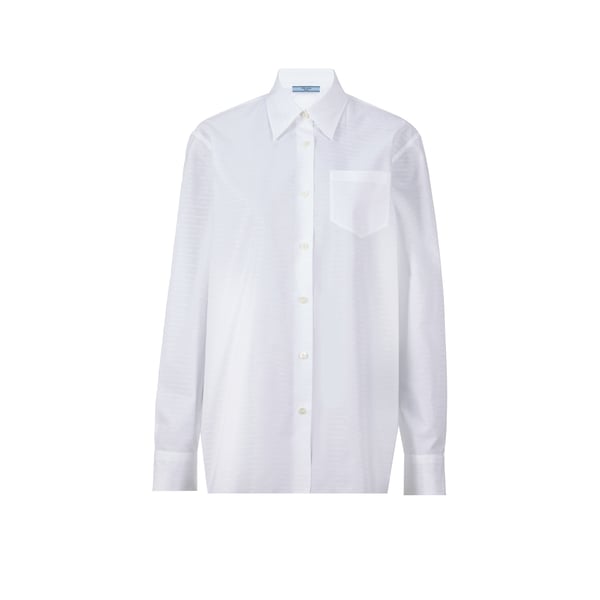 Chemise avec monogramme all-over