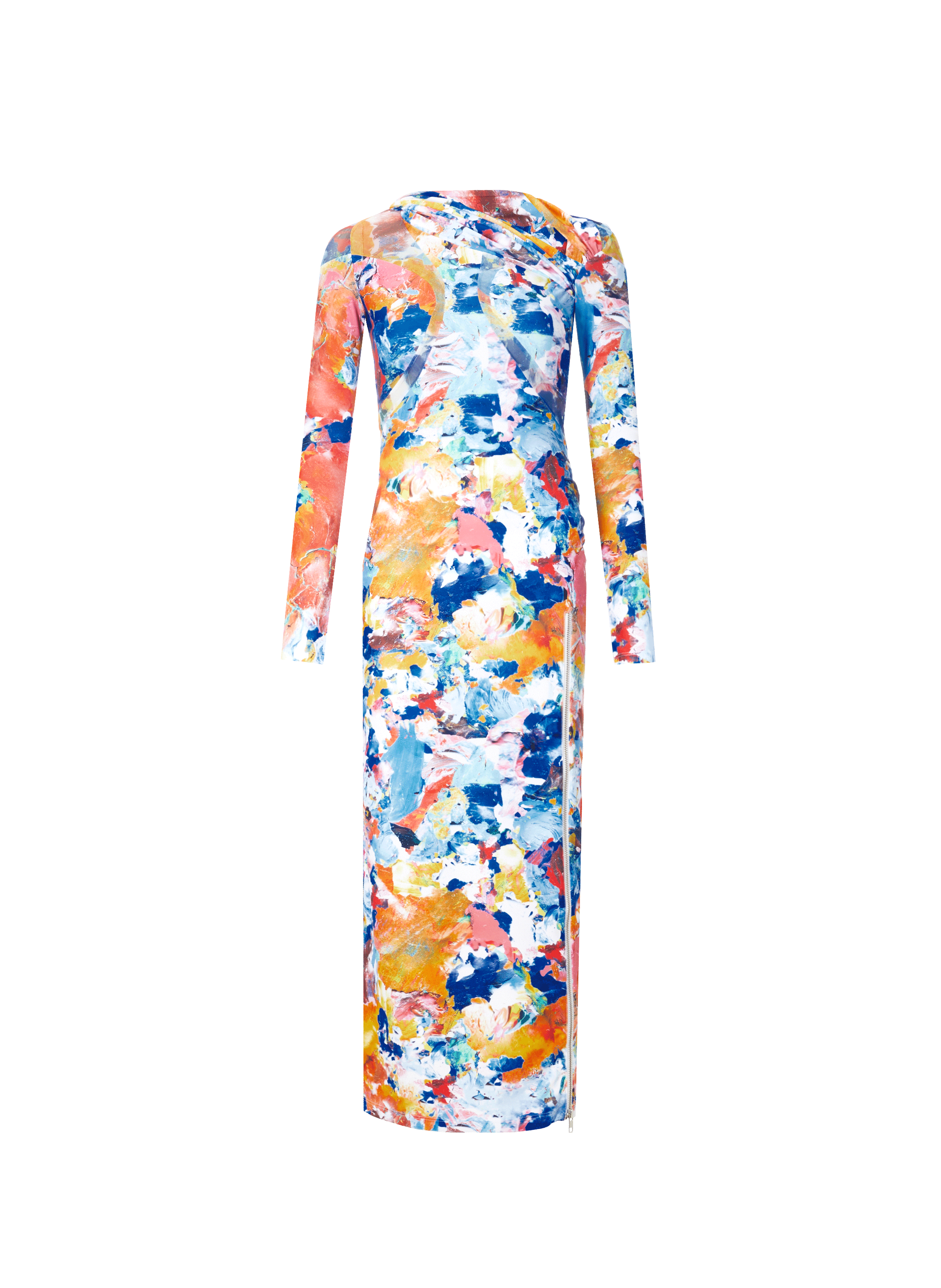 WEINSANTO Robe longue imprimé Multicolore