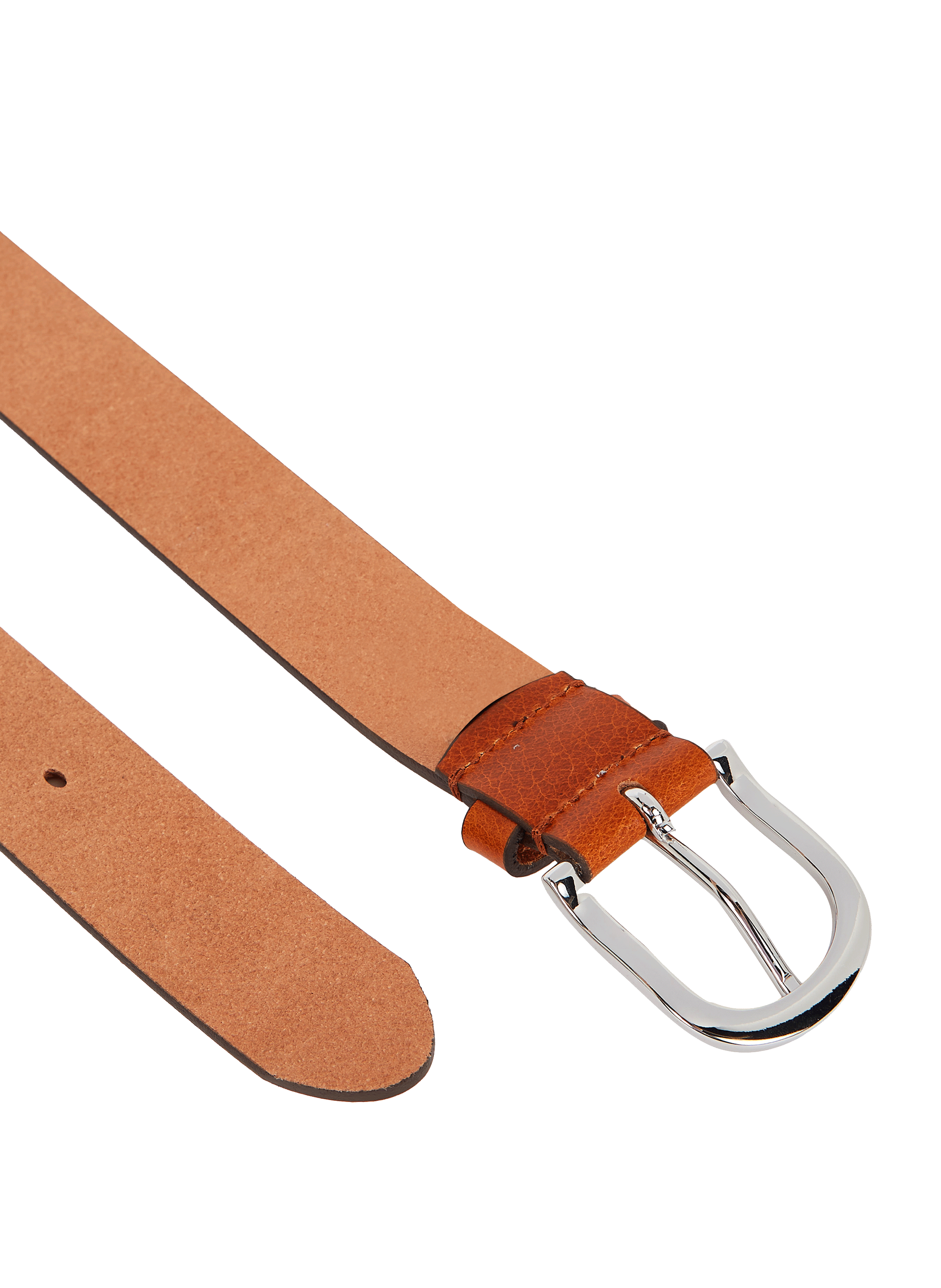 Danny leather belt TOMMY HILFIGER Brown