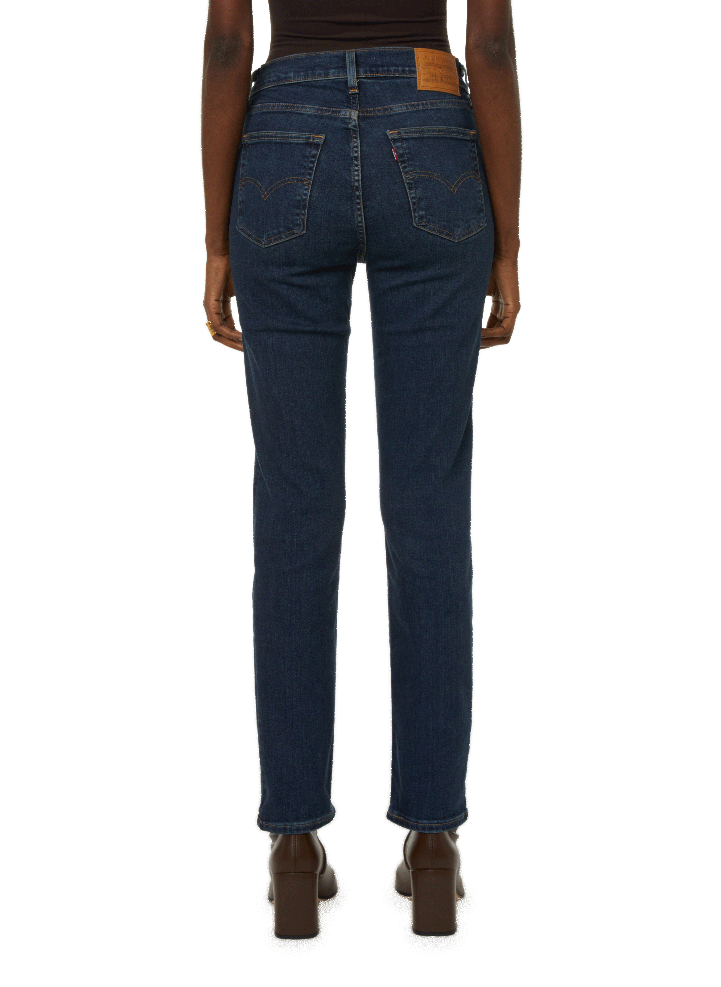 Jean slim taille haute  LEVI&#039;S Bleu