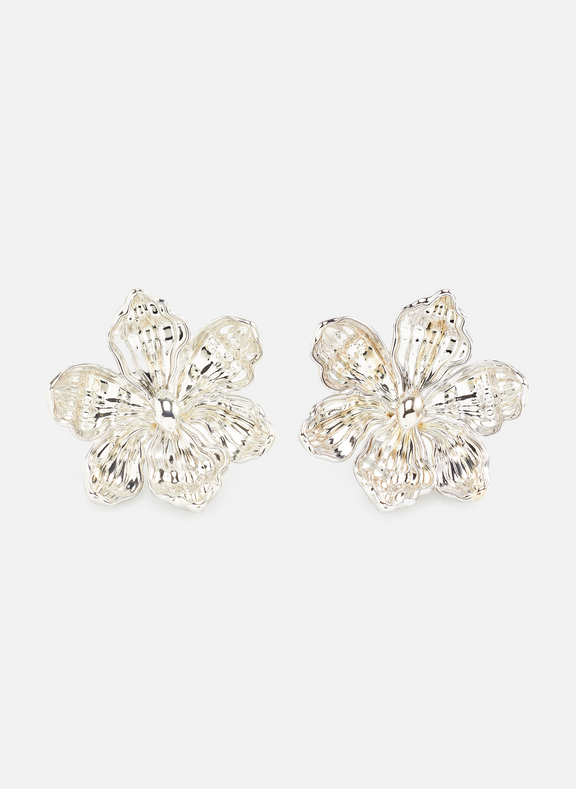 HUGO KREIT Iris earrings Silver
