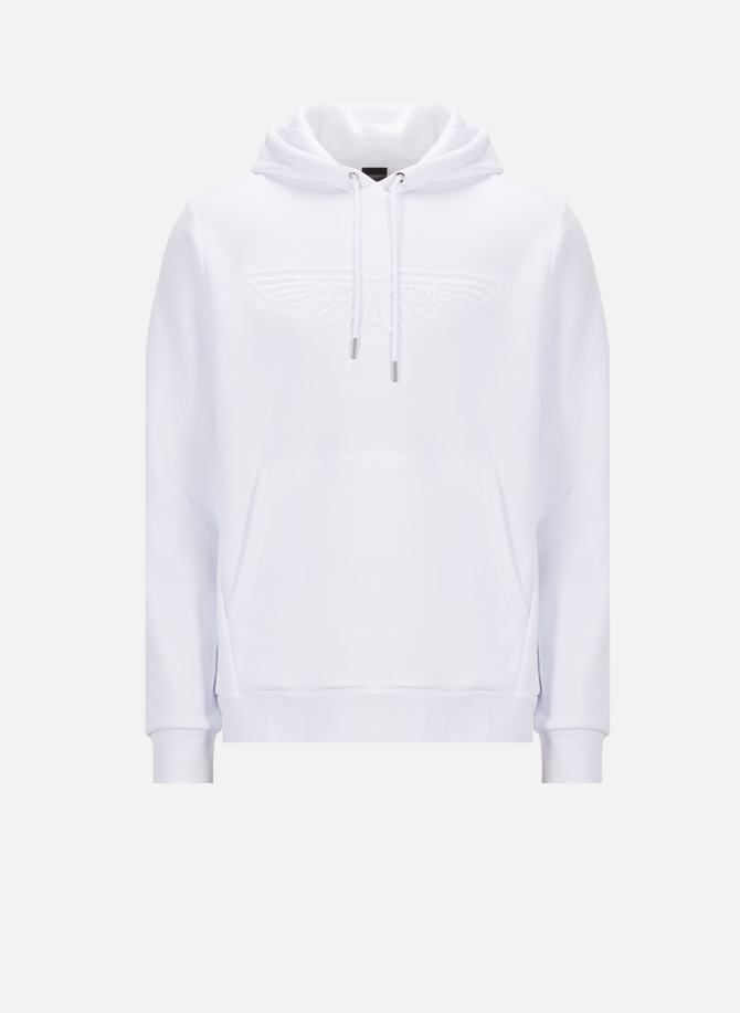 Organic cotton-blend hoodie with logo HACKETT