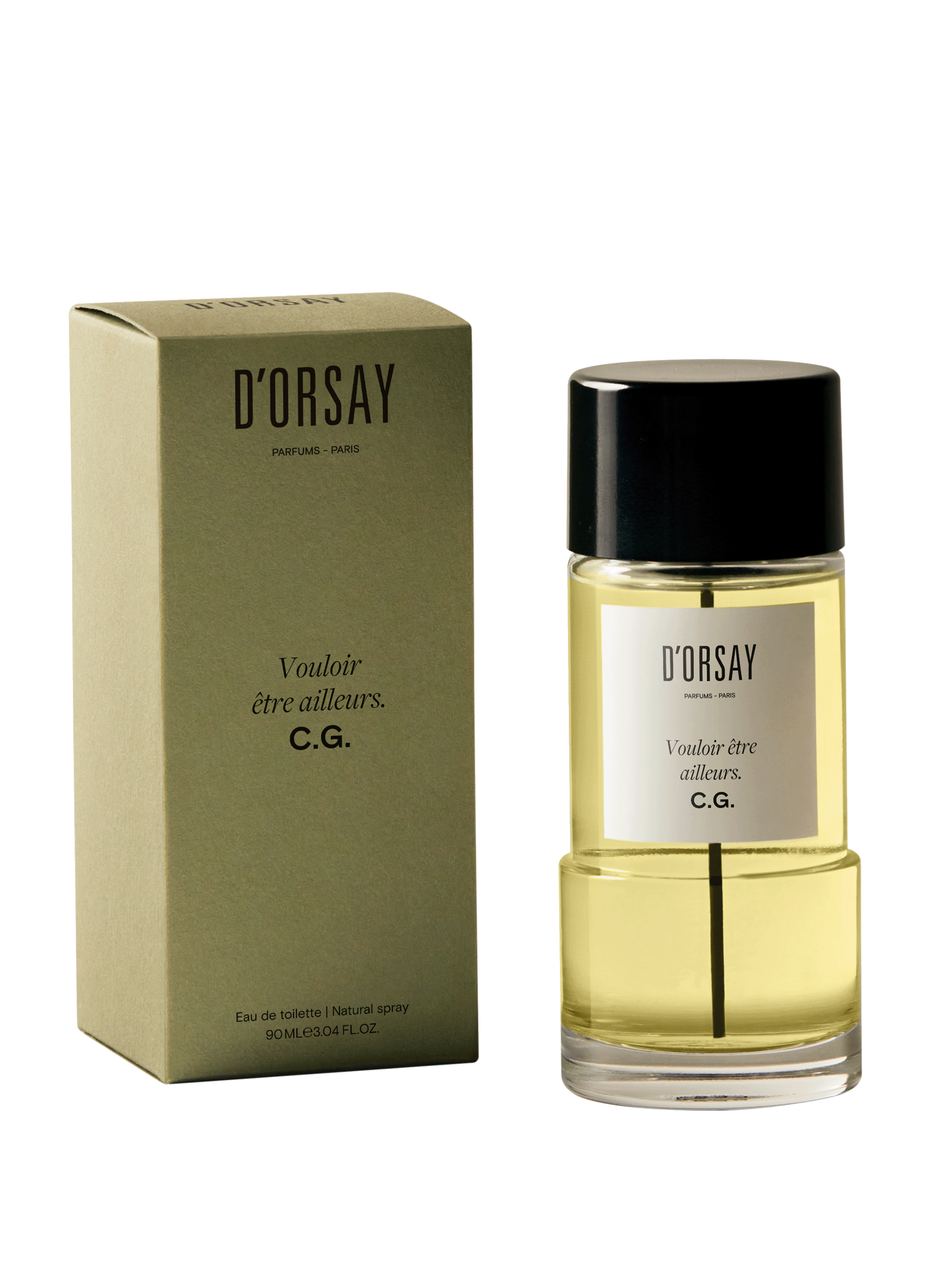 Eau de toilette C.G - Wanting to be elsewhere D'ORSAY No color