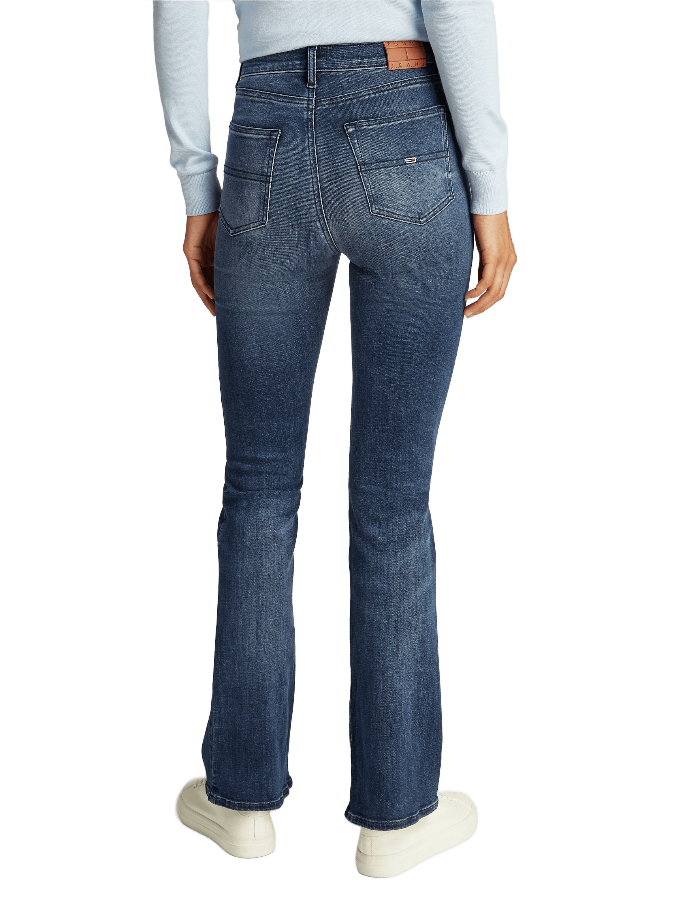 Flared Jeans TOMMY HILFIGER Black