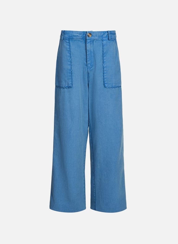 Pantalon sergé en coton LOUISE MISHA Pantalon sergé en coton LOUISE MISHA