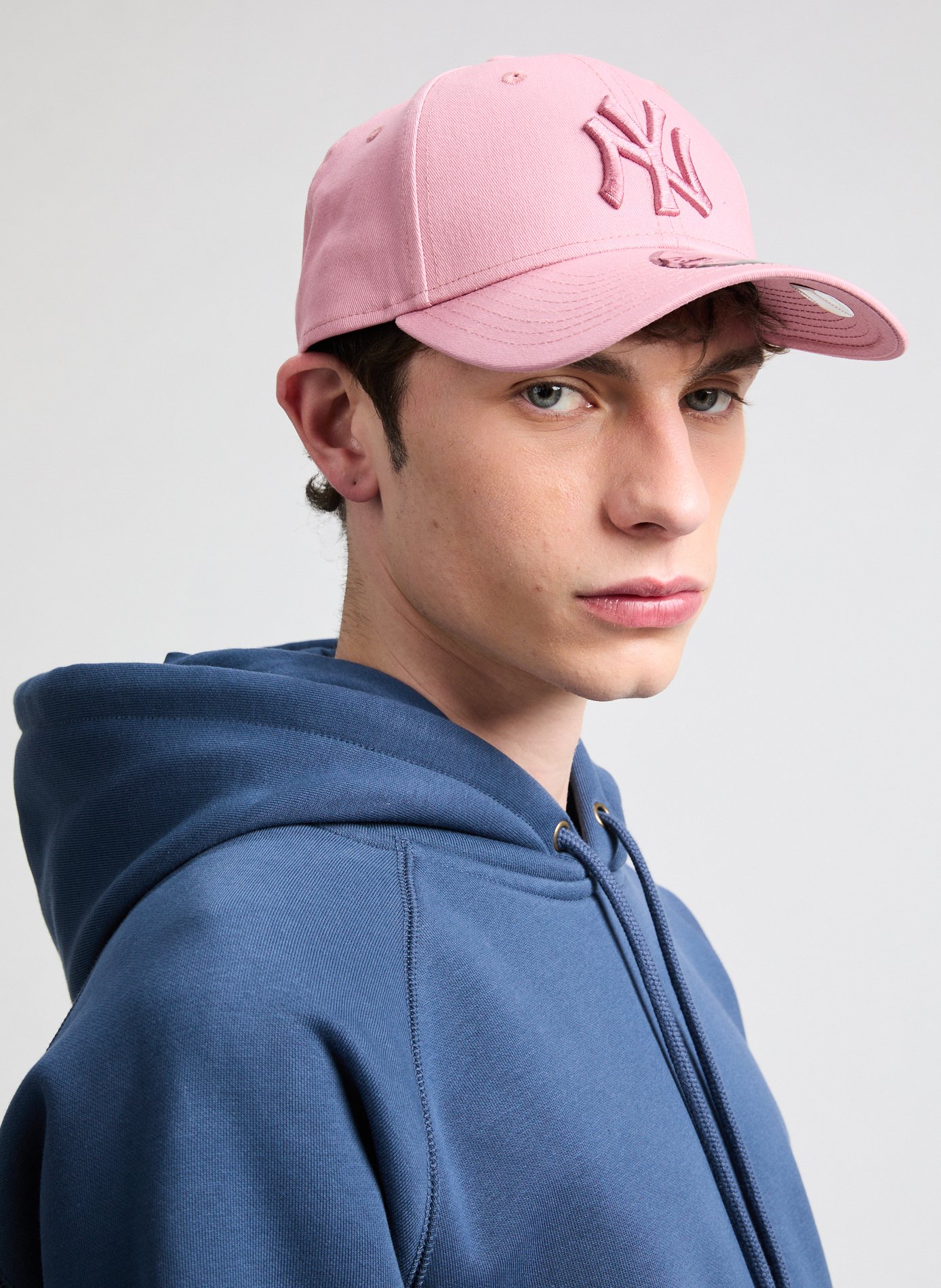 Casquette en coton NEW ERA Rose