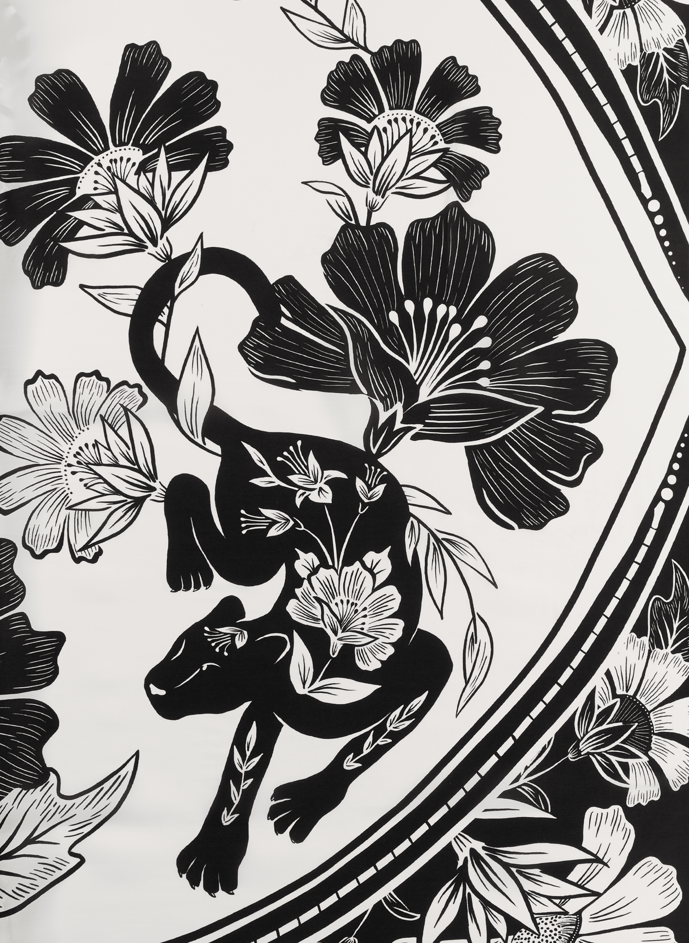 Paréo imprimé  FARM RIO Noir