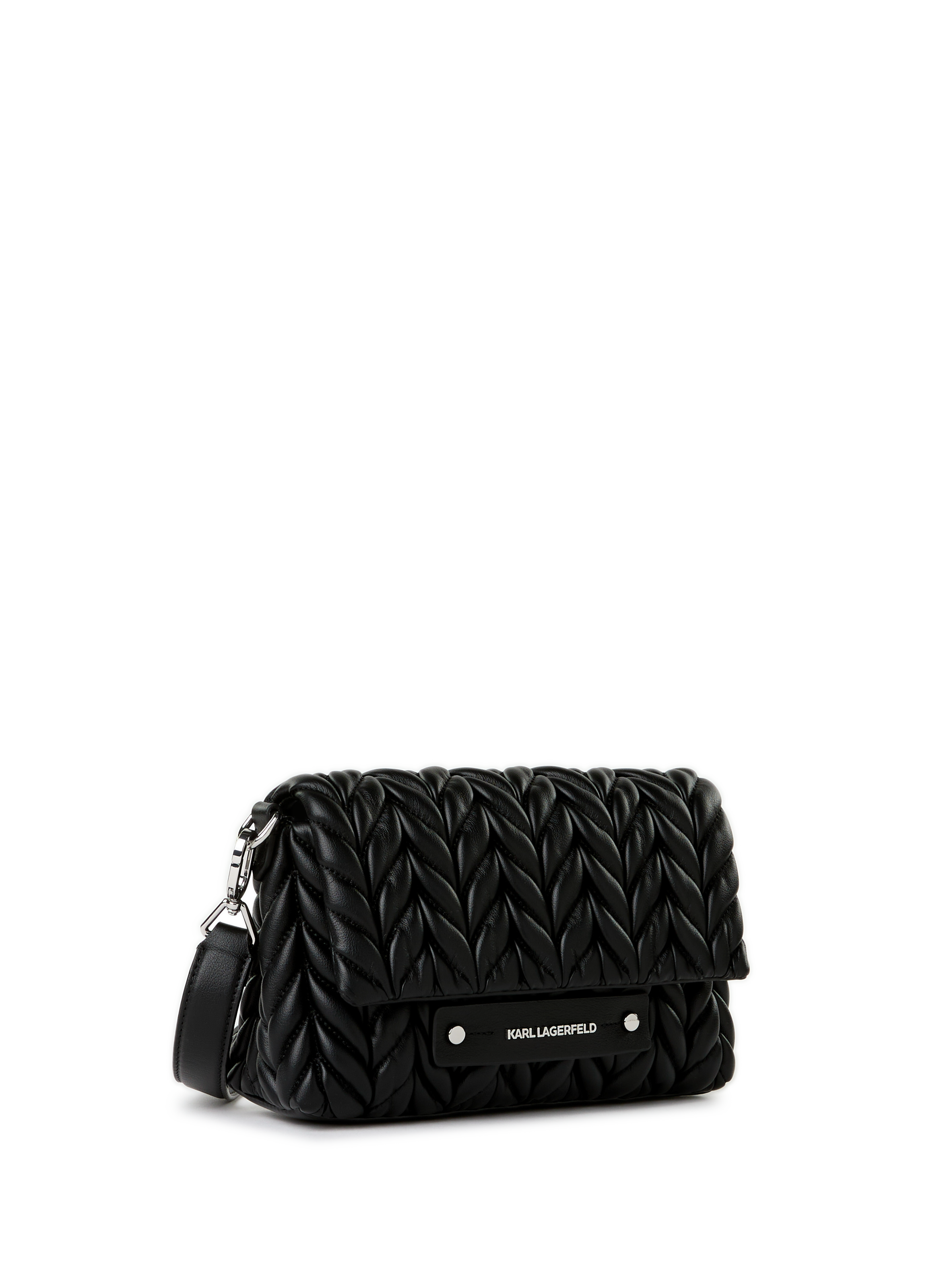 Sac à bandoulière matelassé  KARL LAGERFELD Noir