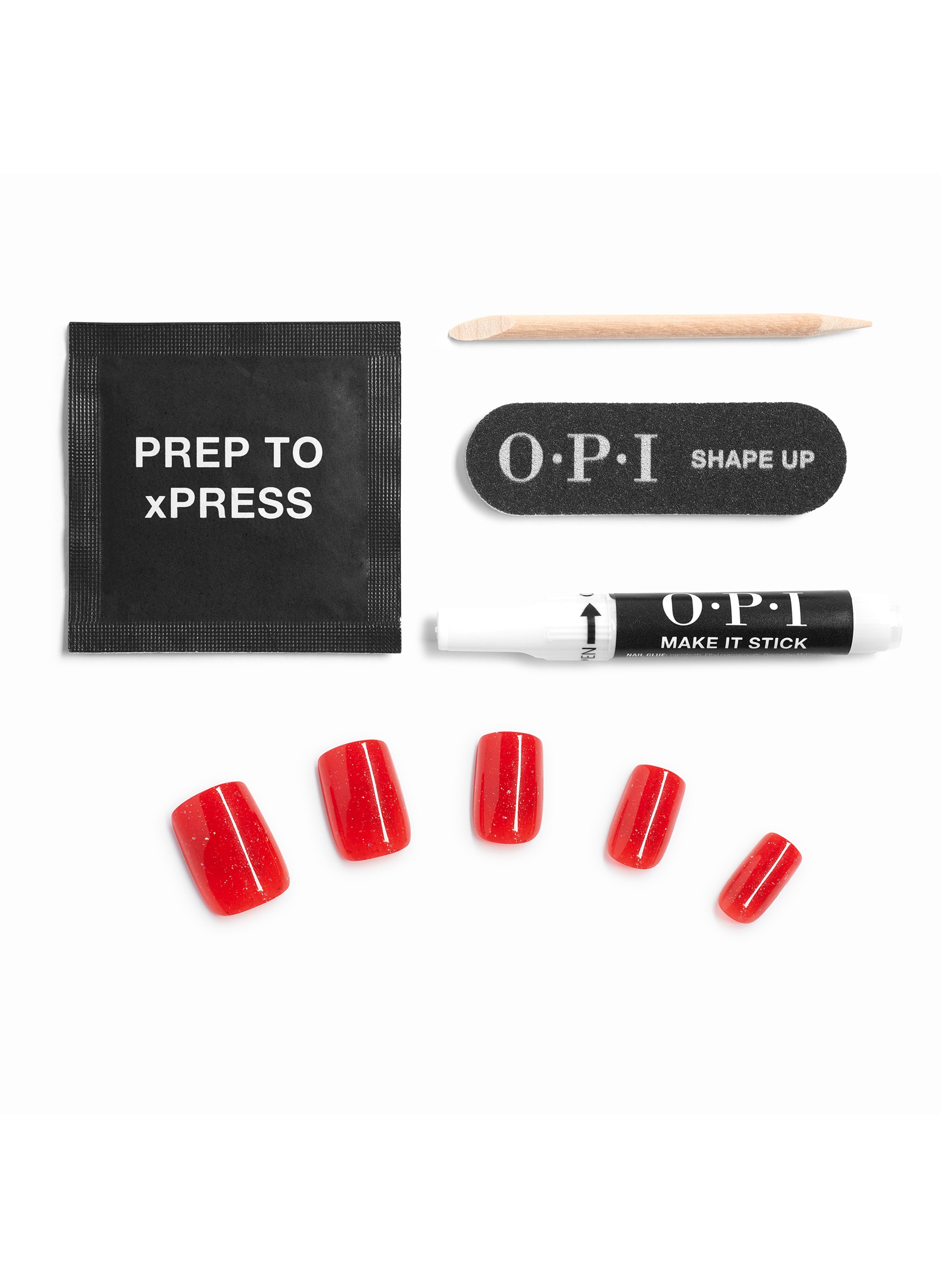 Slaying with Fire - Reusable Fake Nails OPI An059s