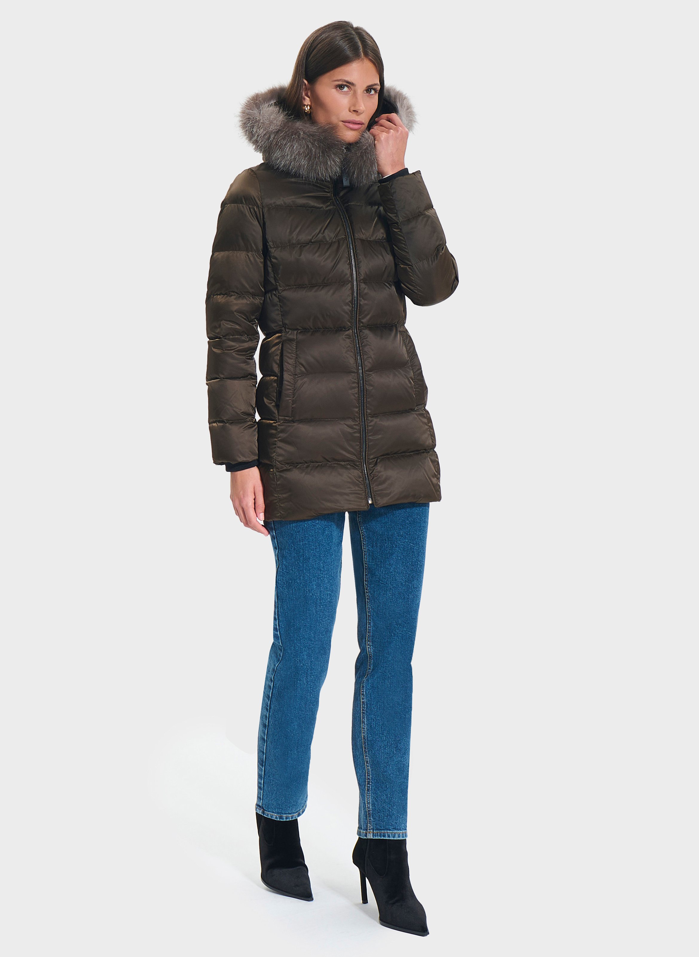 Doudoune dalya ZAPA Kaki