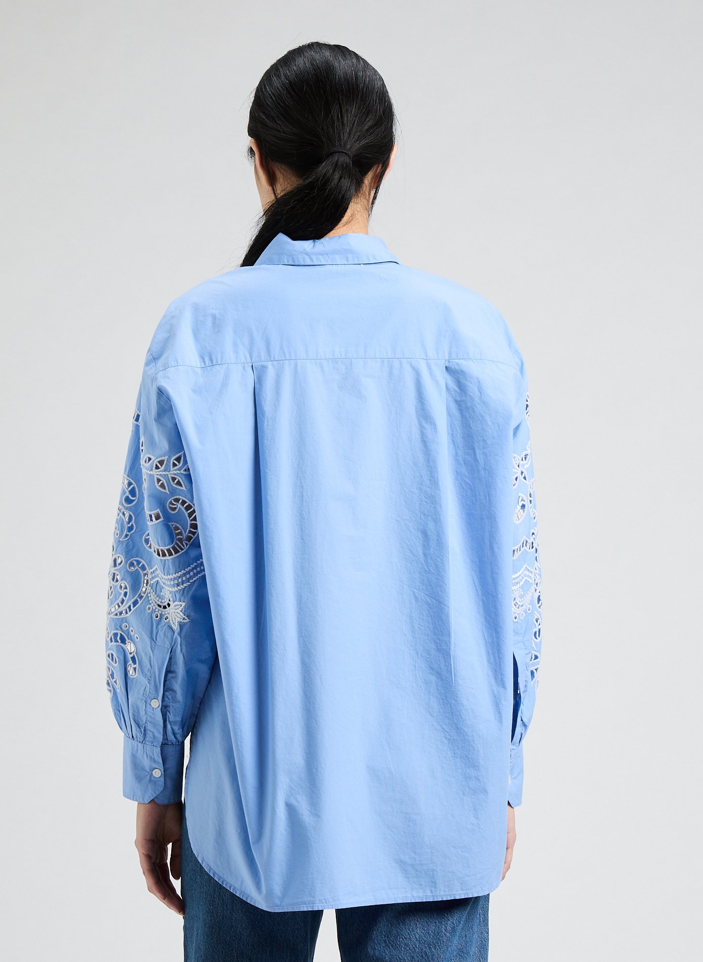 Reynald cotton shirt LOUISE MISHA Blue