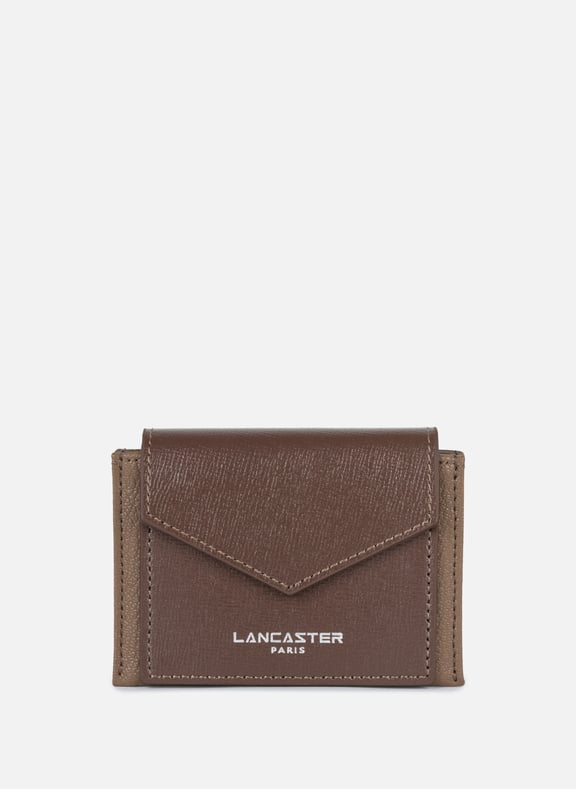 Card holder - Maya KBA Brown by LANCASTER LANCASTER Card holder - Maya KBA Brown
