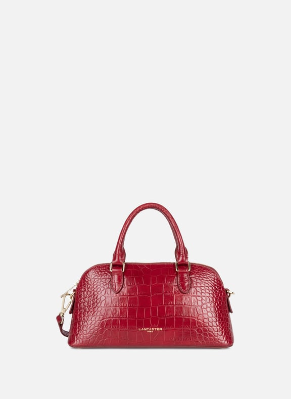 Large half moon bag - Exo Red by LANCASTER LANCASTER Large half moon bag - Exo Red