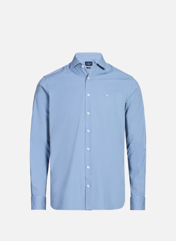 Chemise en coton Bleu by HACKETT HACKETT Chemise en coton Bleu