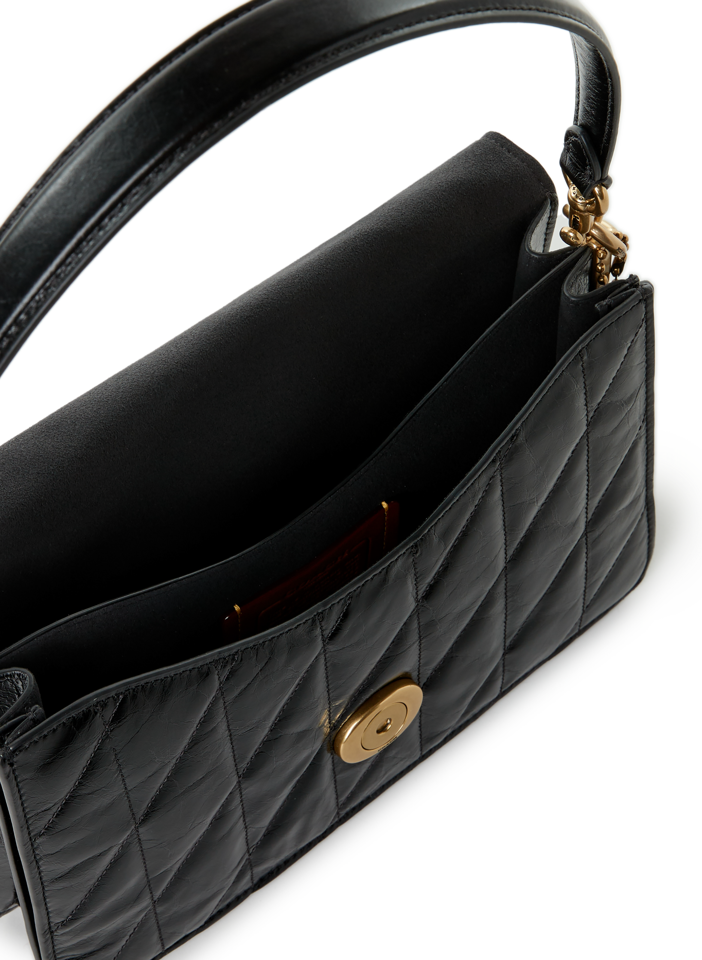 Sac à bandoulière Tabby COACH Noir