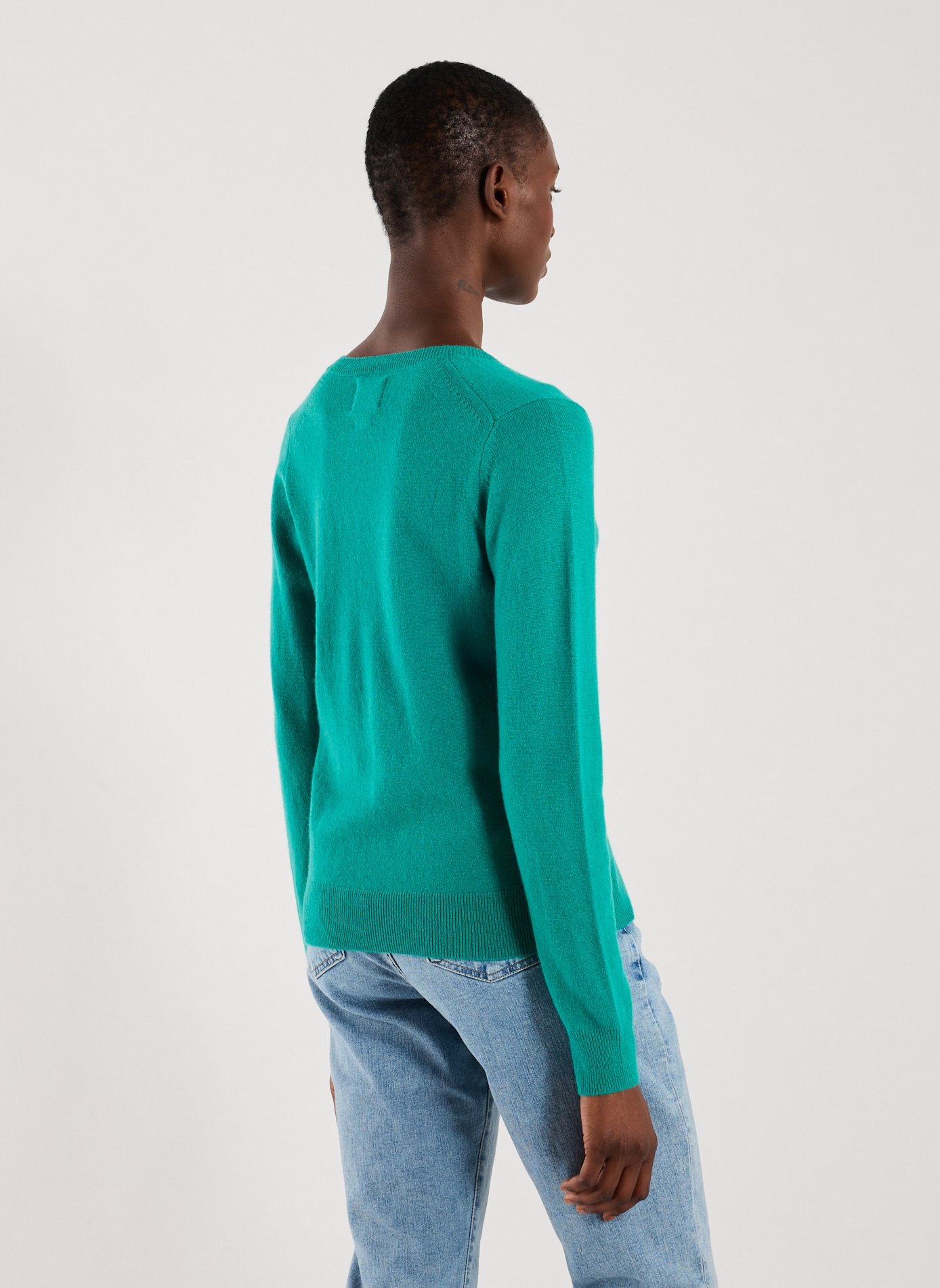 Pull en cachemire AU PRINTEMPS PARIS Vert