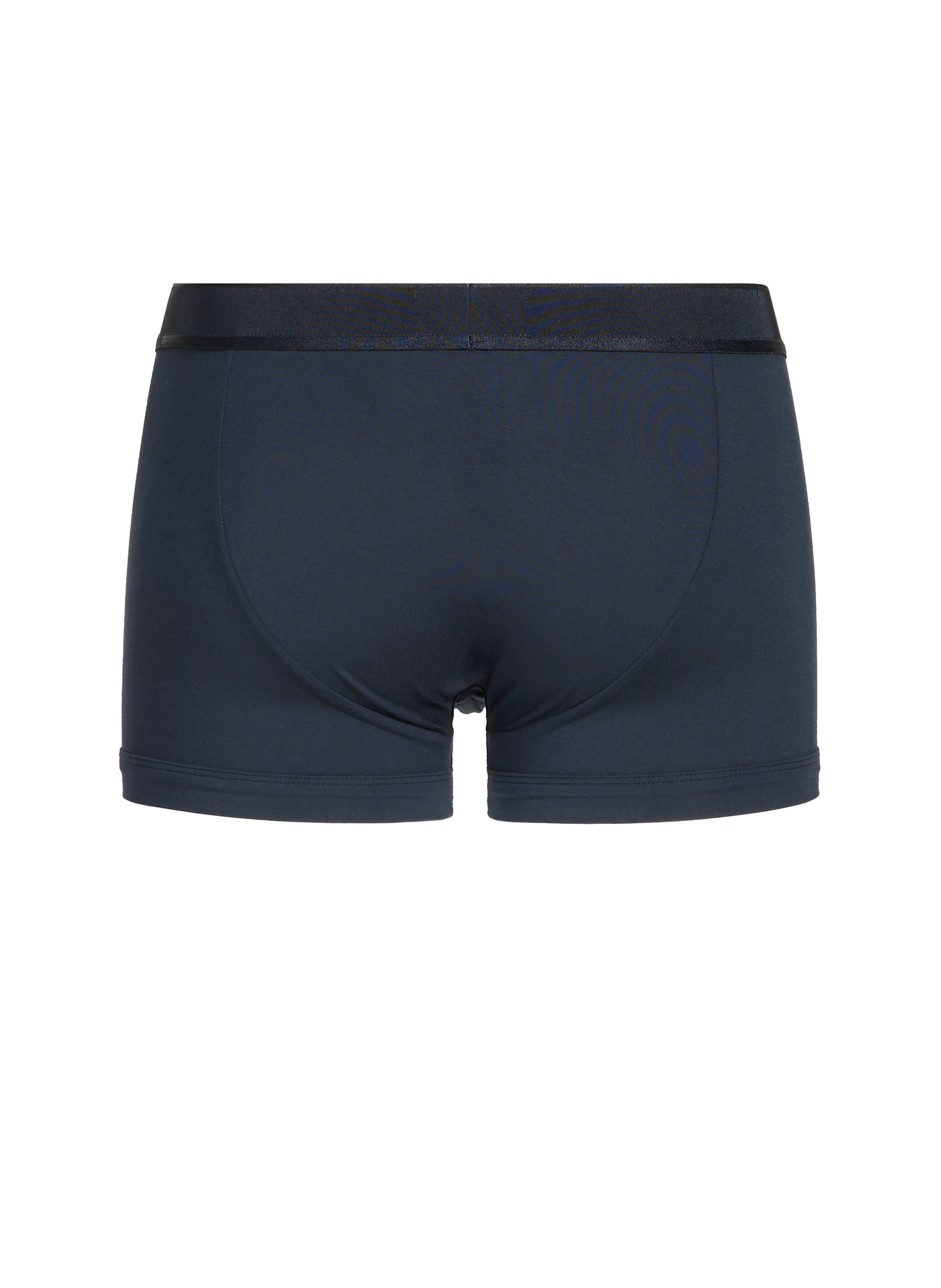 Boxer doux uni EMPORIO ARMANI Bleu