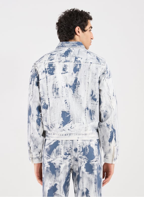 Blouson ample col classique en coton | Blanc by ARTE ANTWERP Blouson ample col classique en coton Blanc