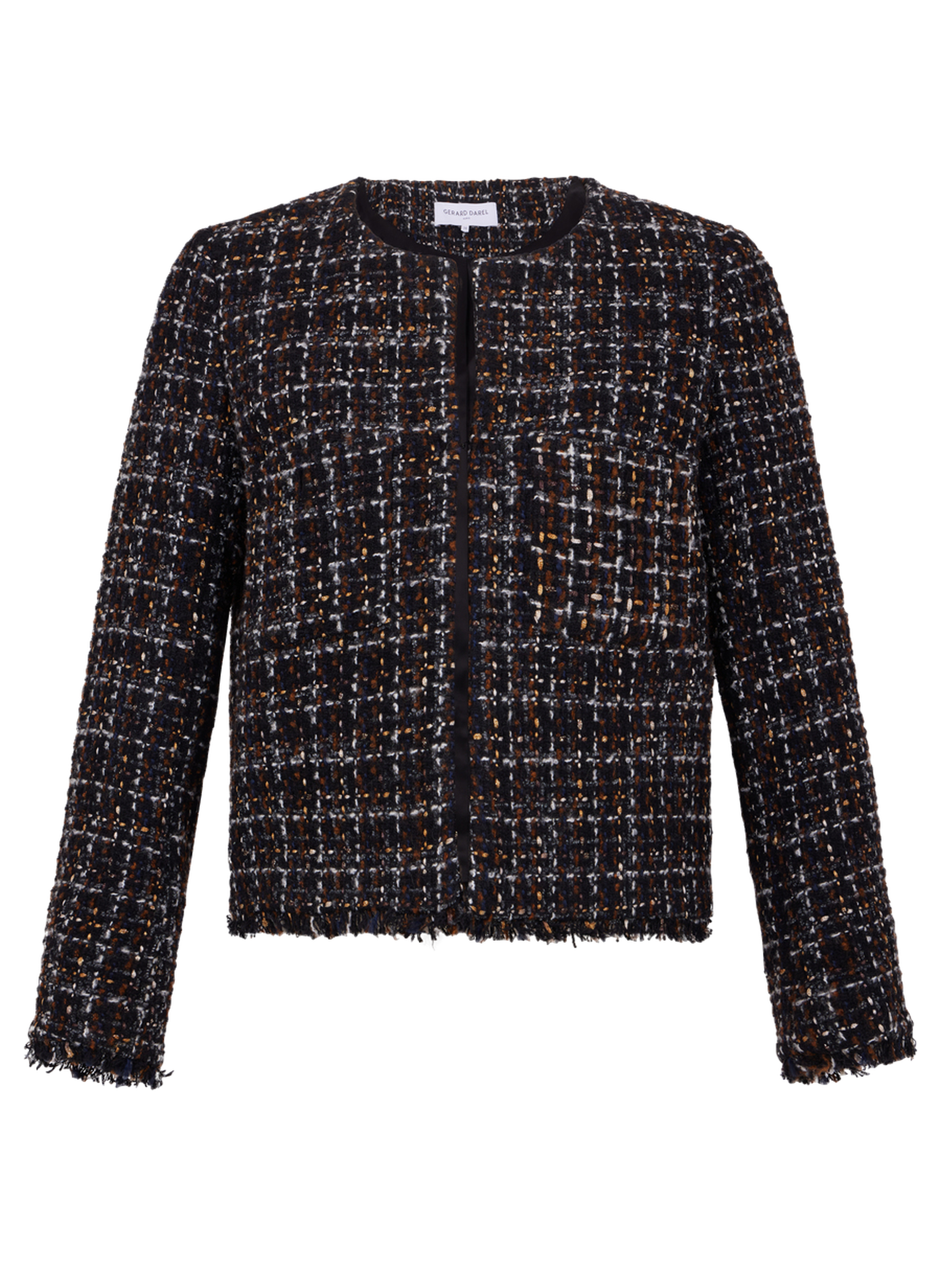 Veste en tweed multico - mathilda GERARD DAREL Noir