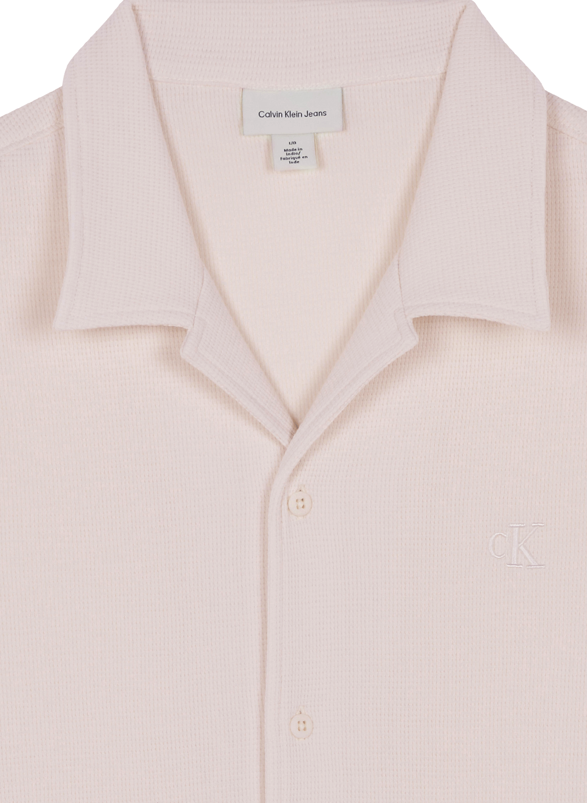 Chemise en coton CALVIN KLEIN Blanc