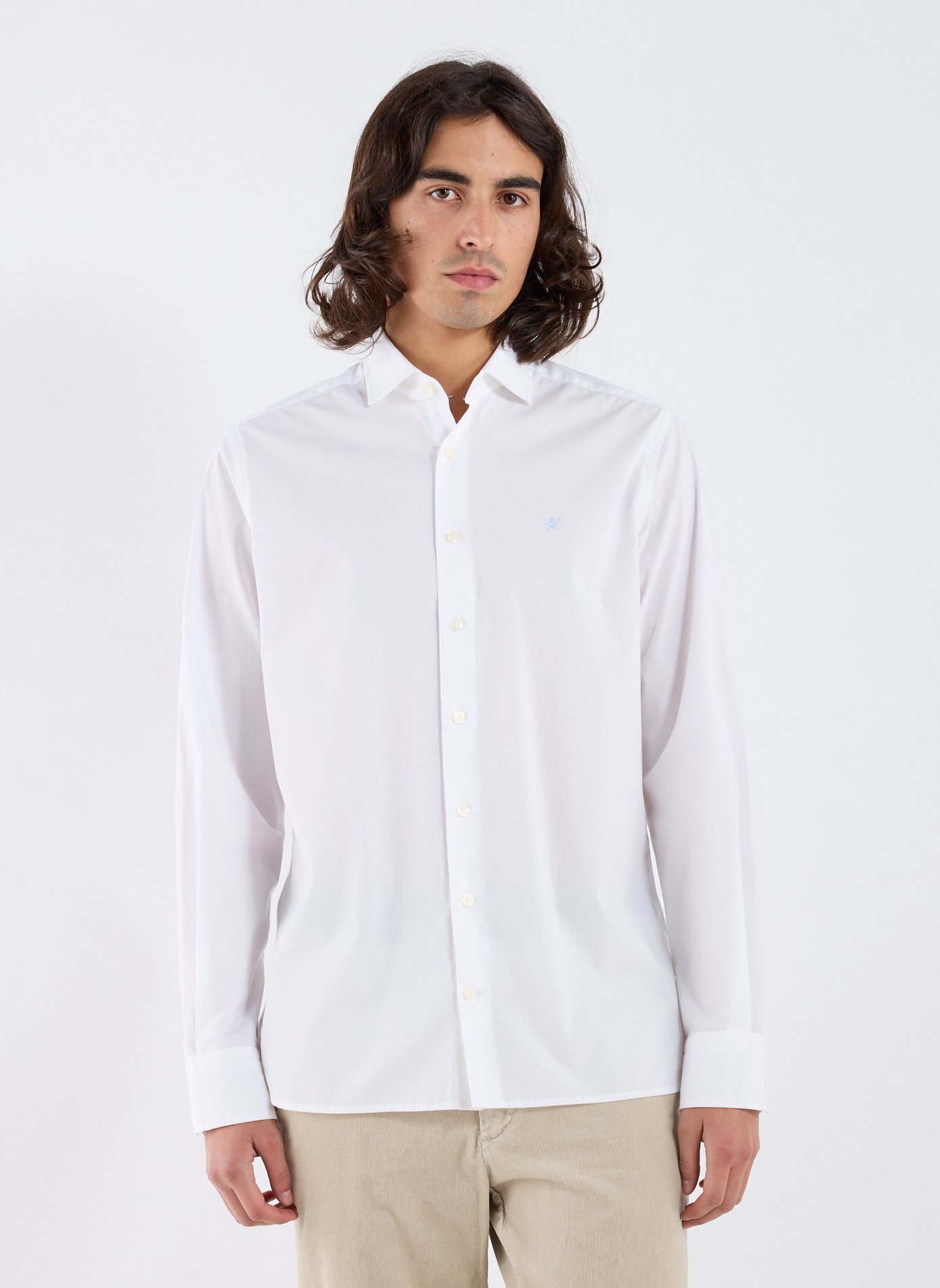 HACKETT  Cotton shirt White