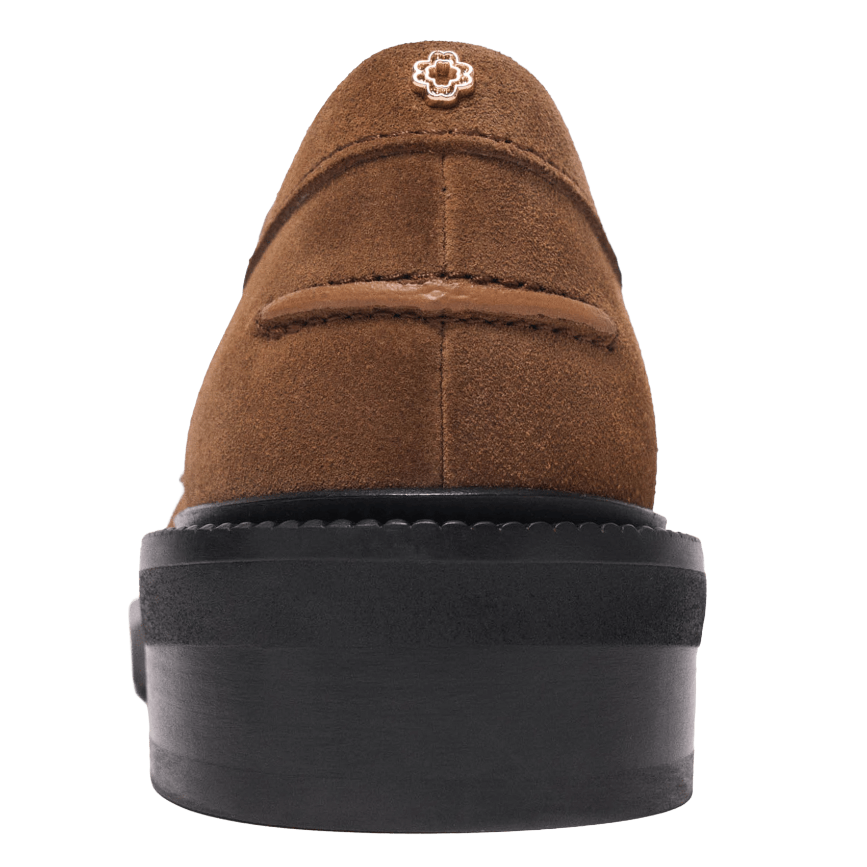 Mocassins plats suède MAJE Beige