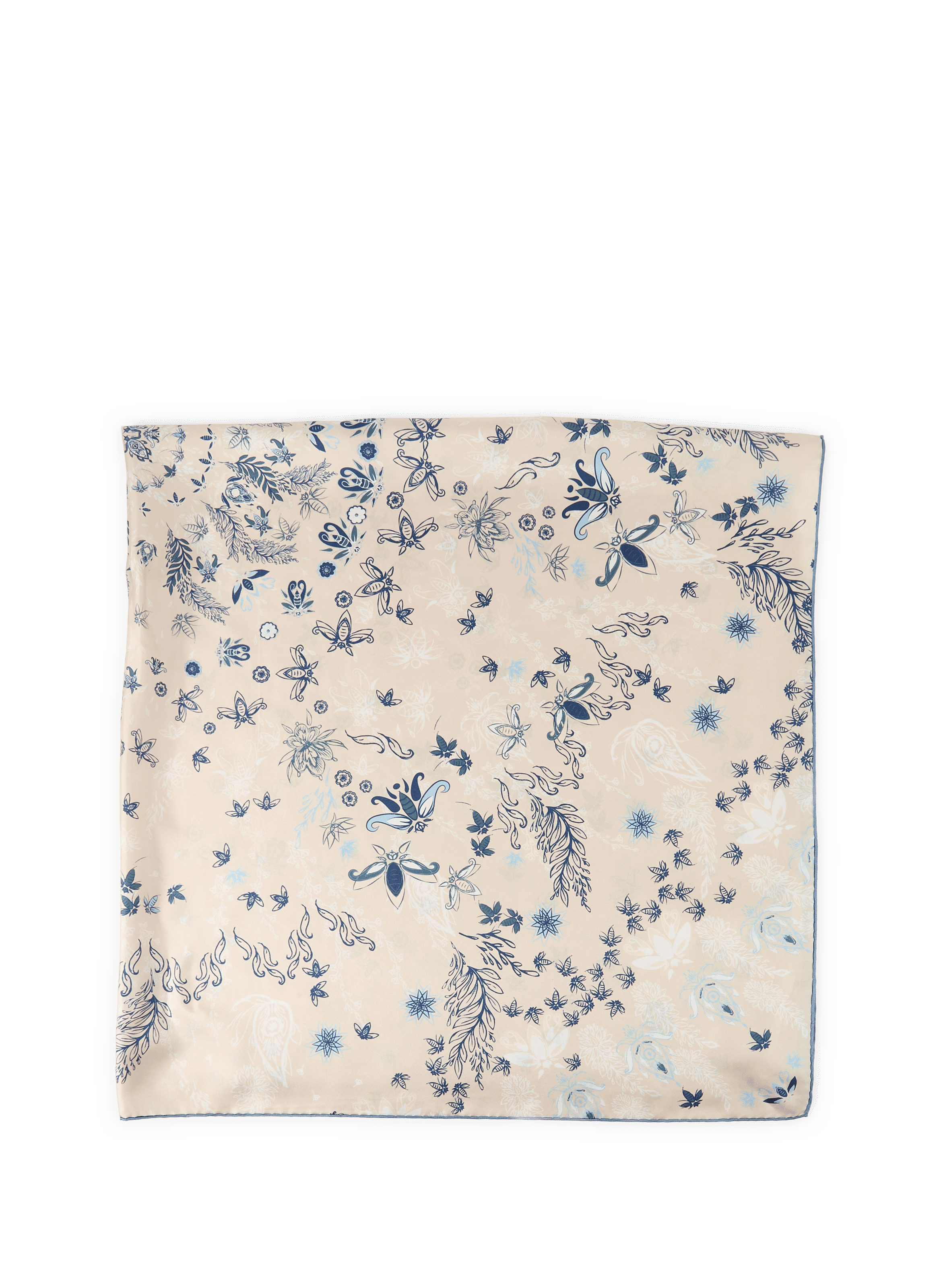 Silk Oria scarf PETRUSSE Beige