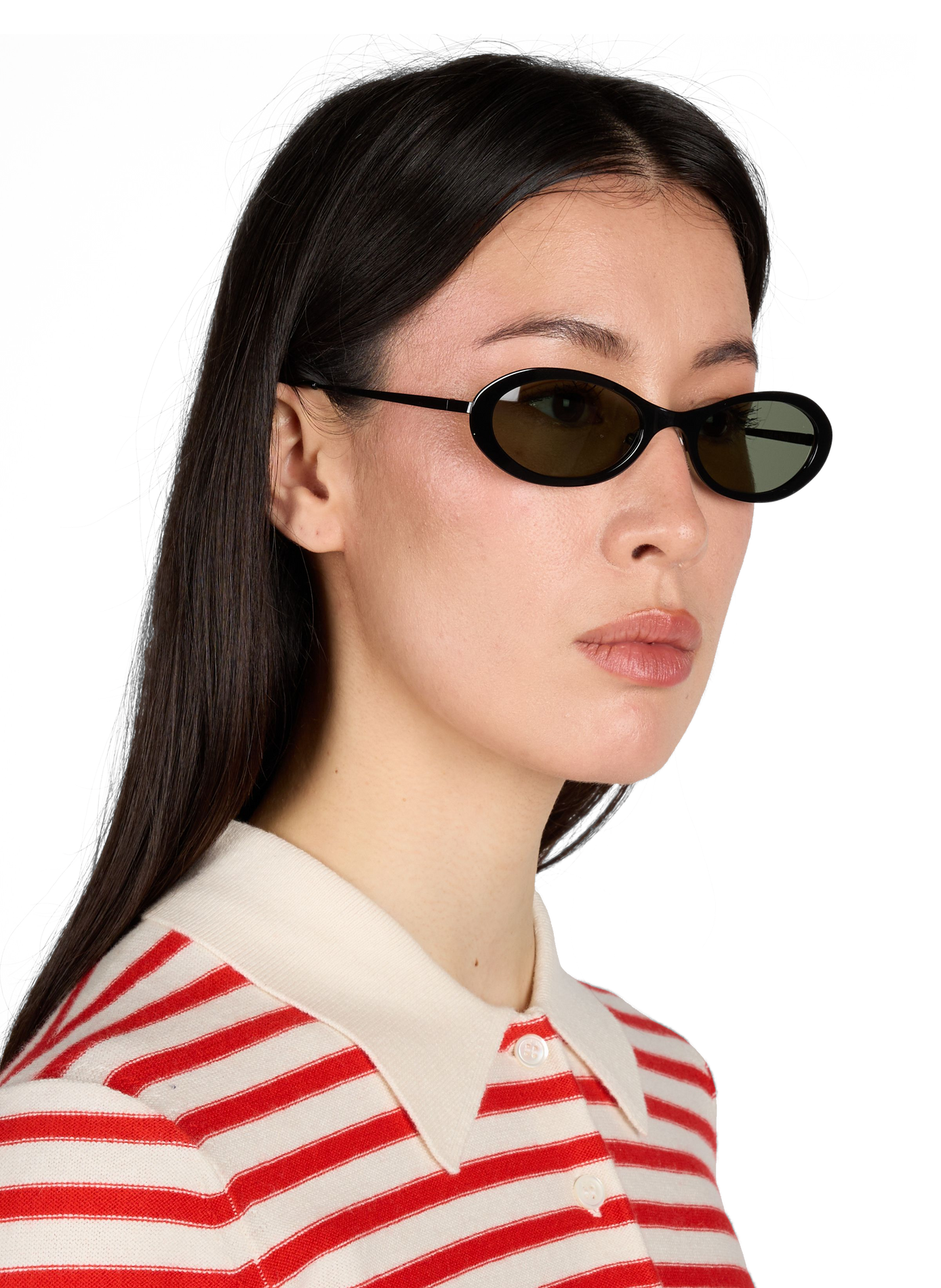 Oval silver sunglasses OUR LEGACY Silver