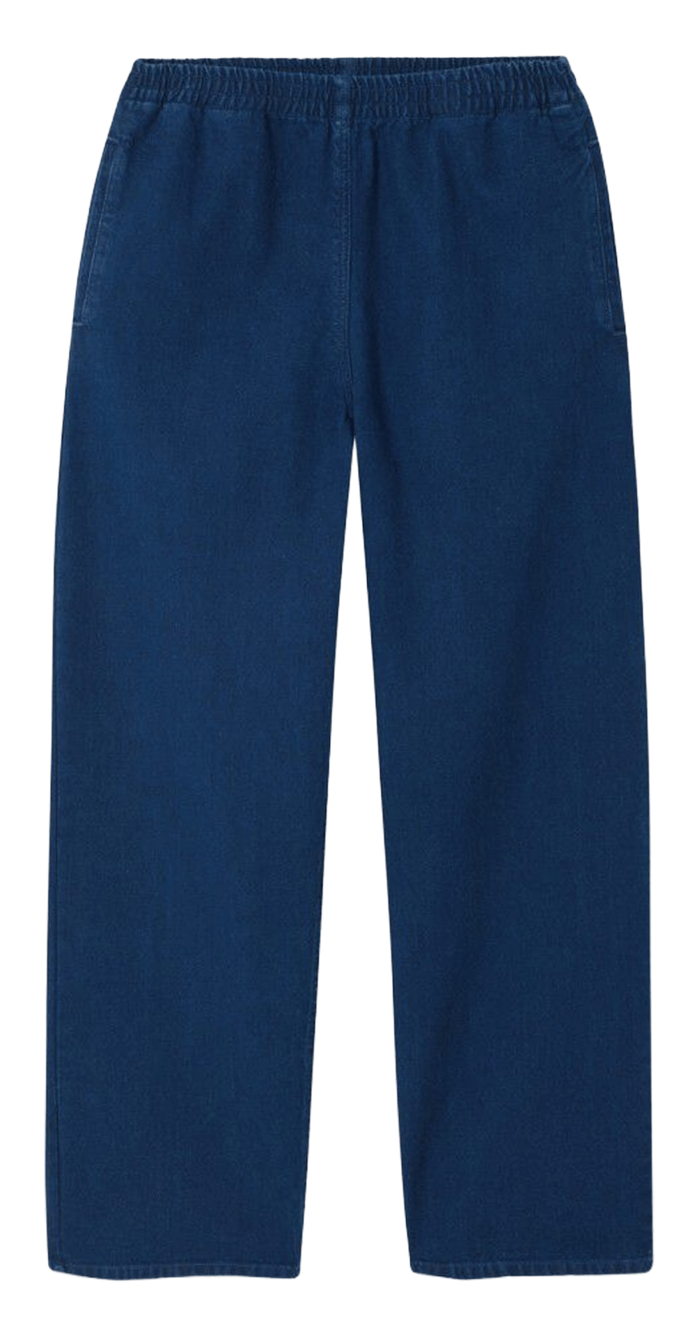 Pantalon droit en denim comow AMERICAN VINTAGE Bleu