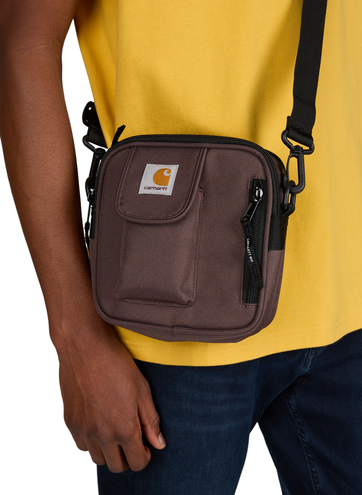 Sacoche bandoulière à logo CARHARTT WIP Marron