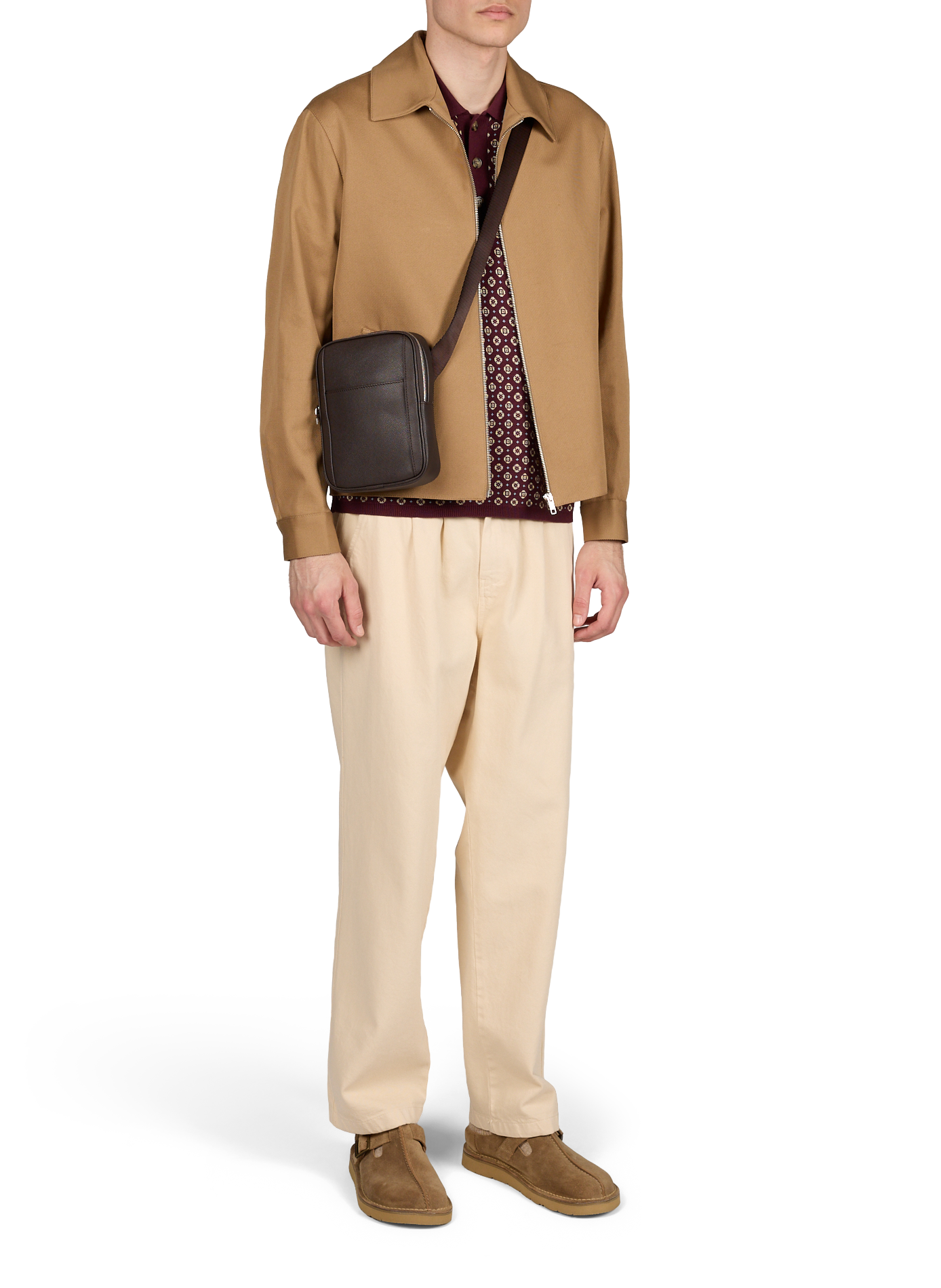 Sac à bandoulière en cuir SAISON 1865 Multicolore