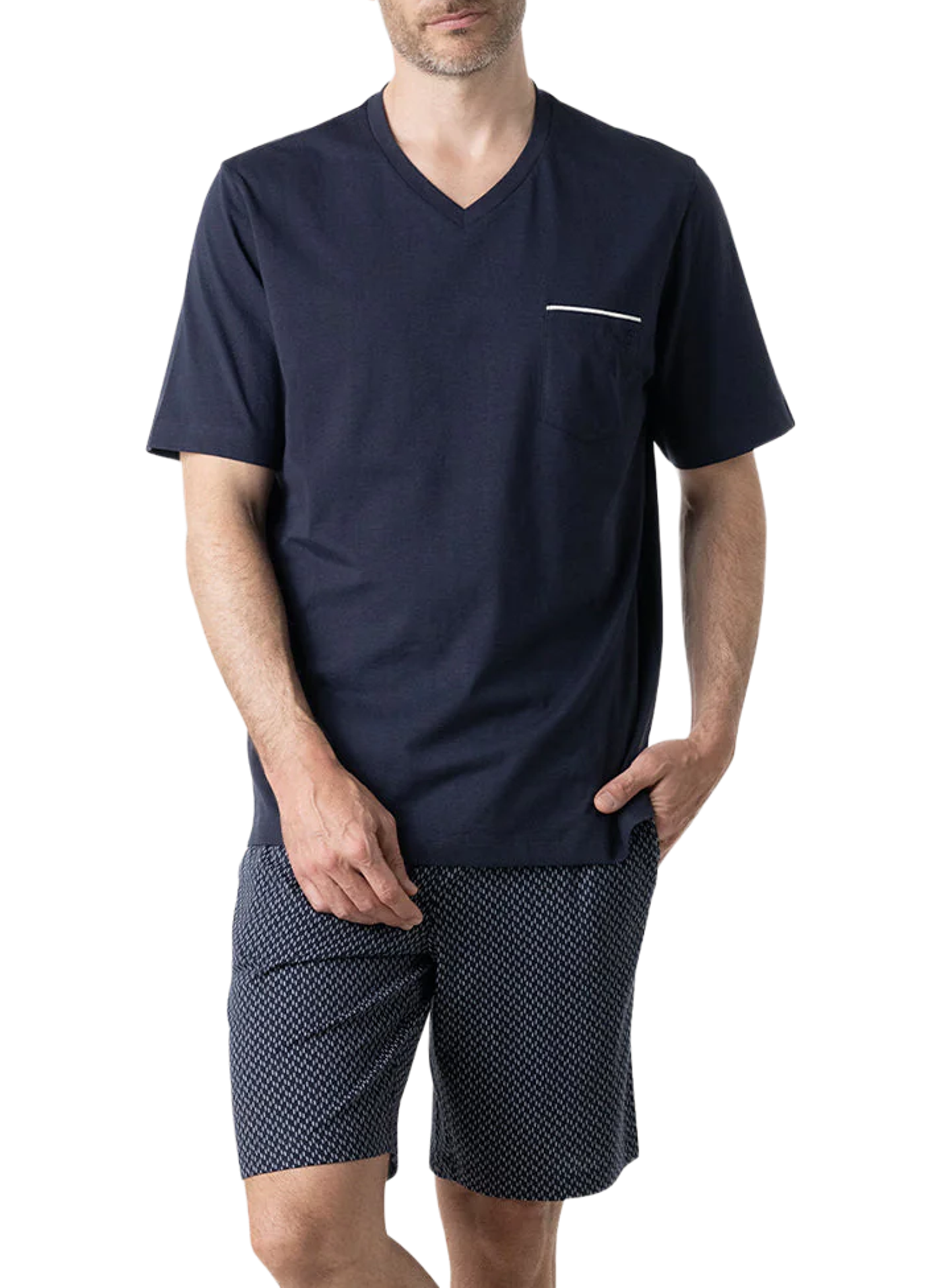 Short cotton pyjama set EMINENCE Blue