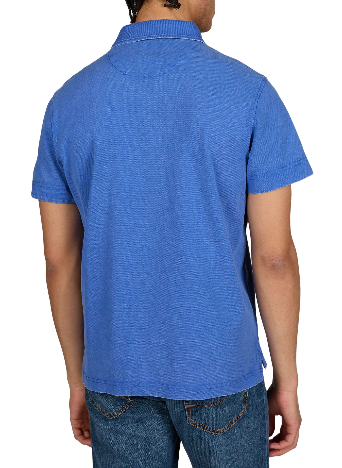 Polo manches courtes en coton  REPLAY Bleu