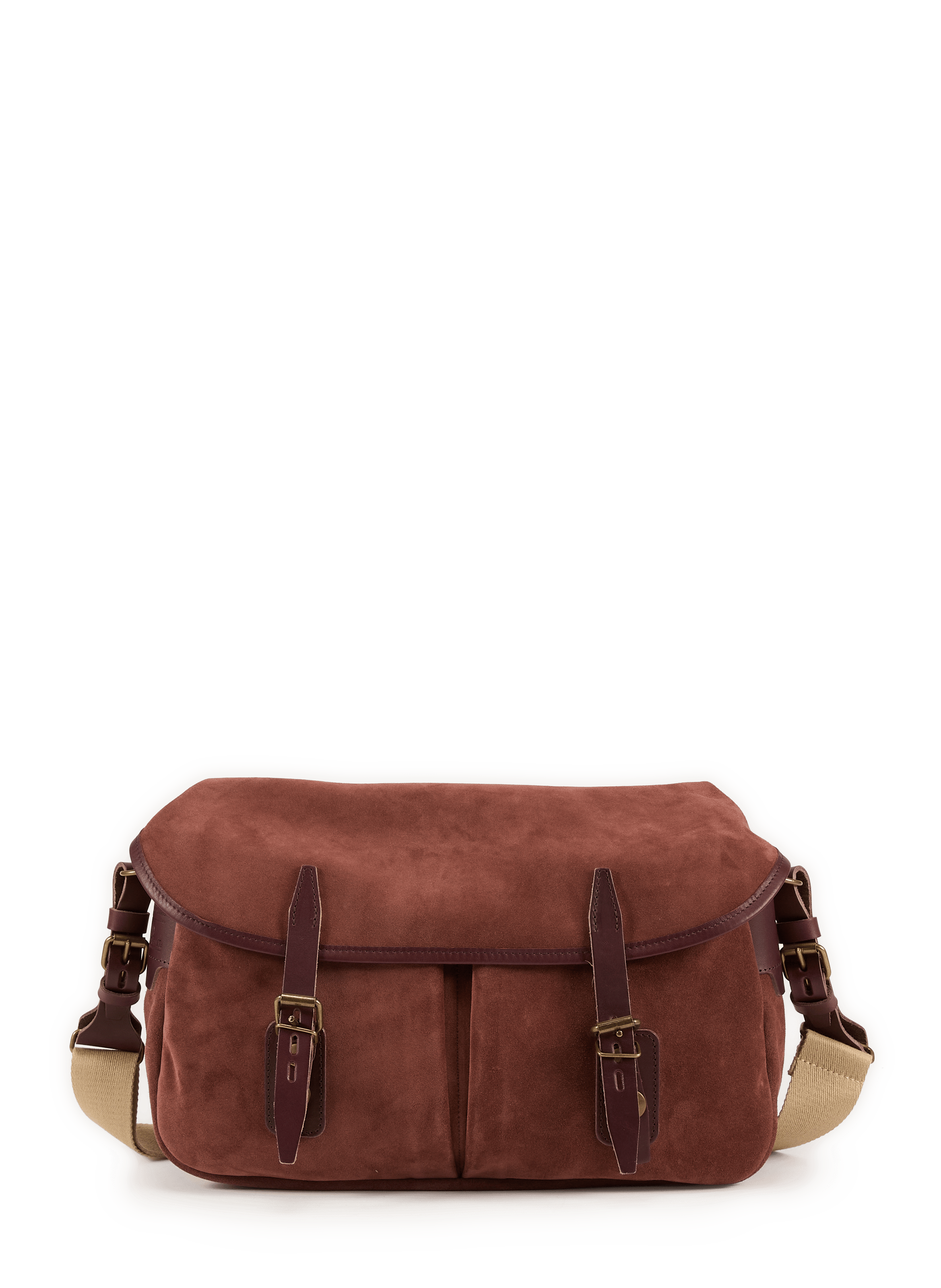 Sac Musette du Pêcheur S en cuir BLEU DE CHAUFFE Violet