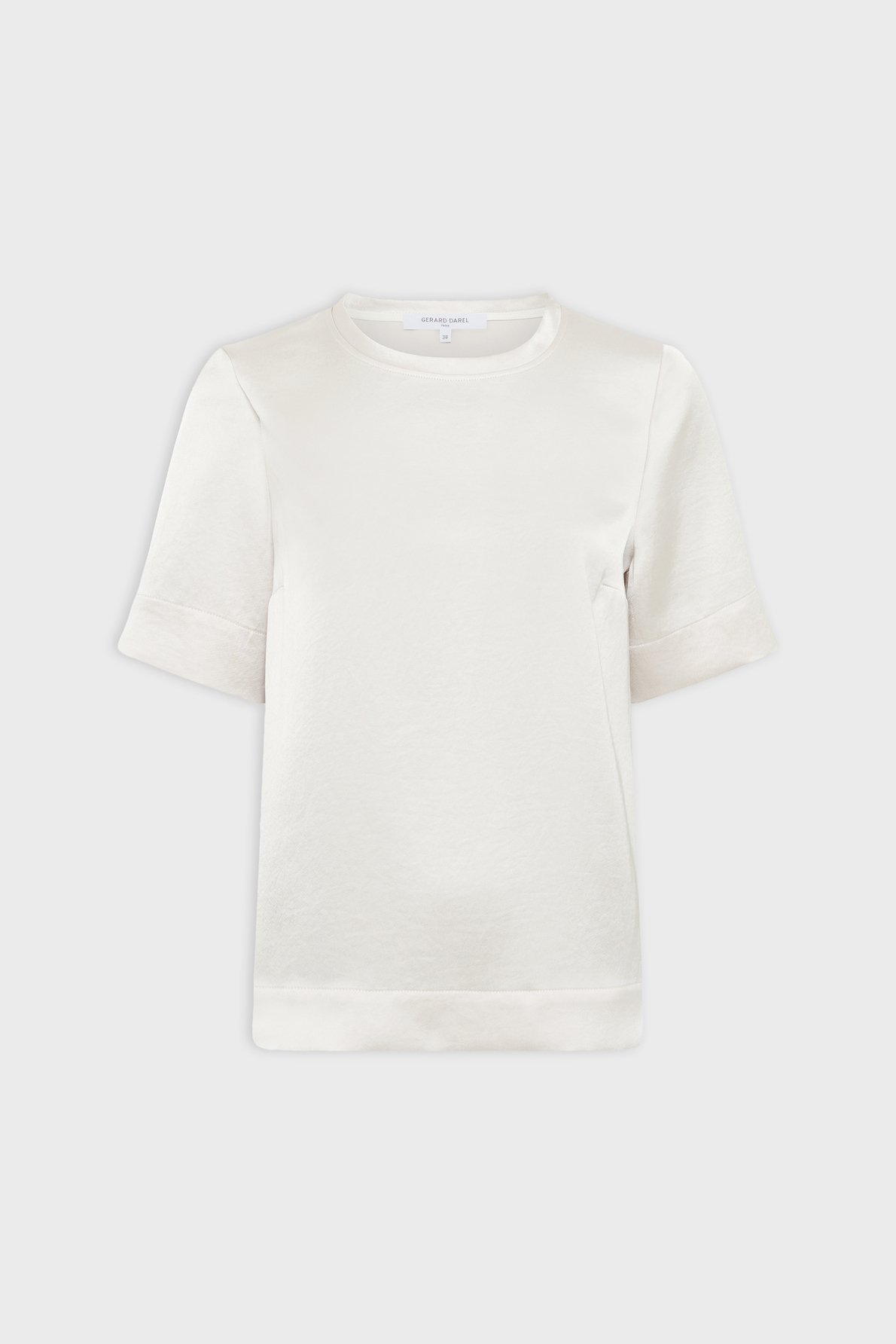 Top en satin - cileia GERARD DAREL Beige