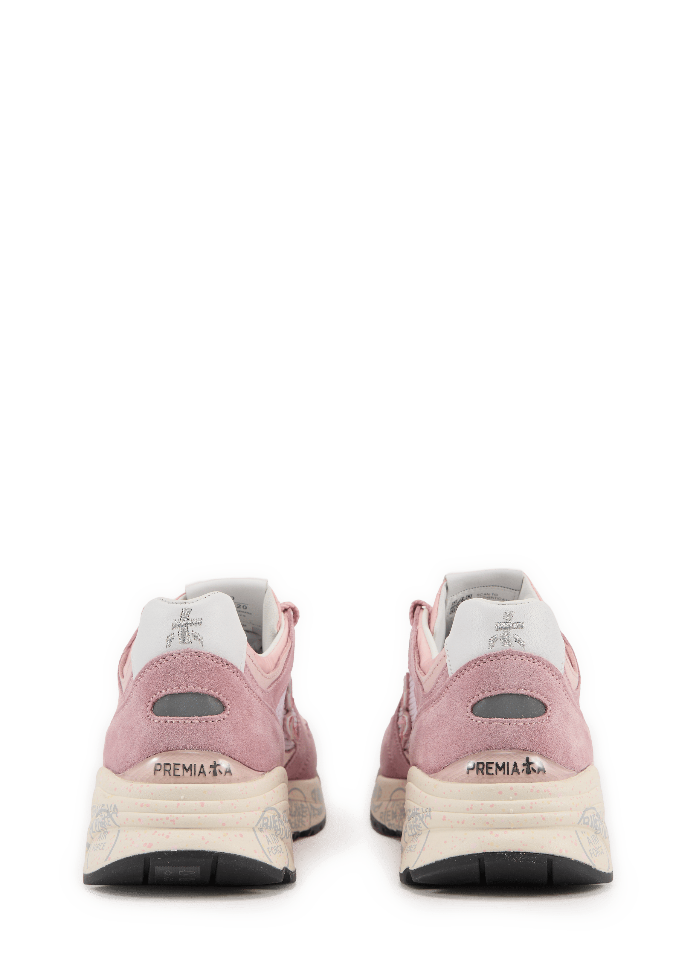 Baskets compensées Mased PREMIATA Rose