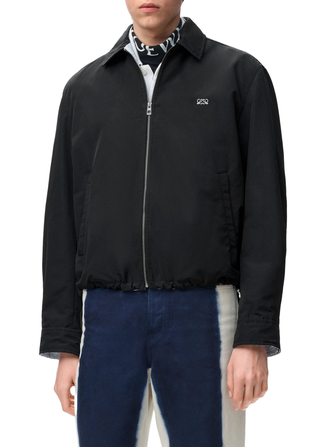 Bomber de algodón técnico LOEWE Negro