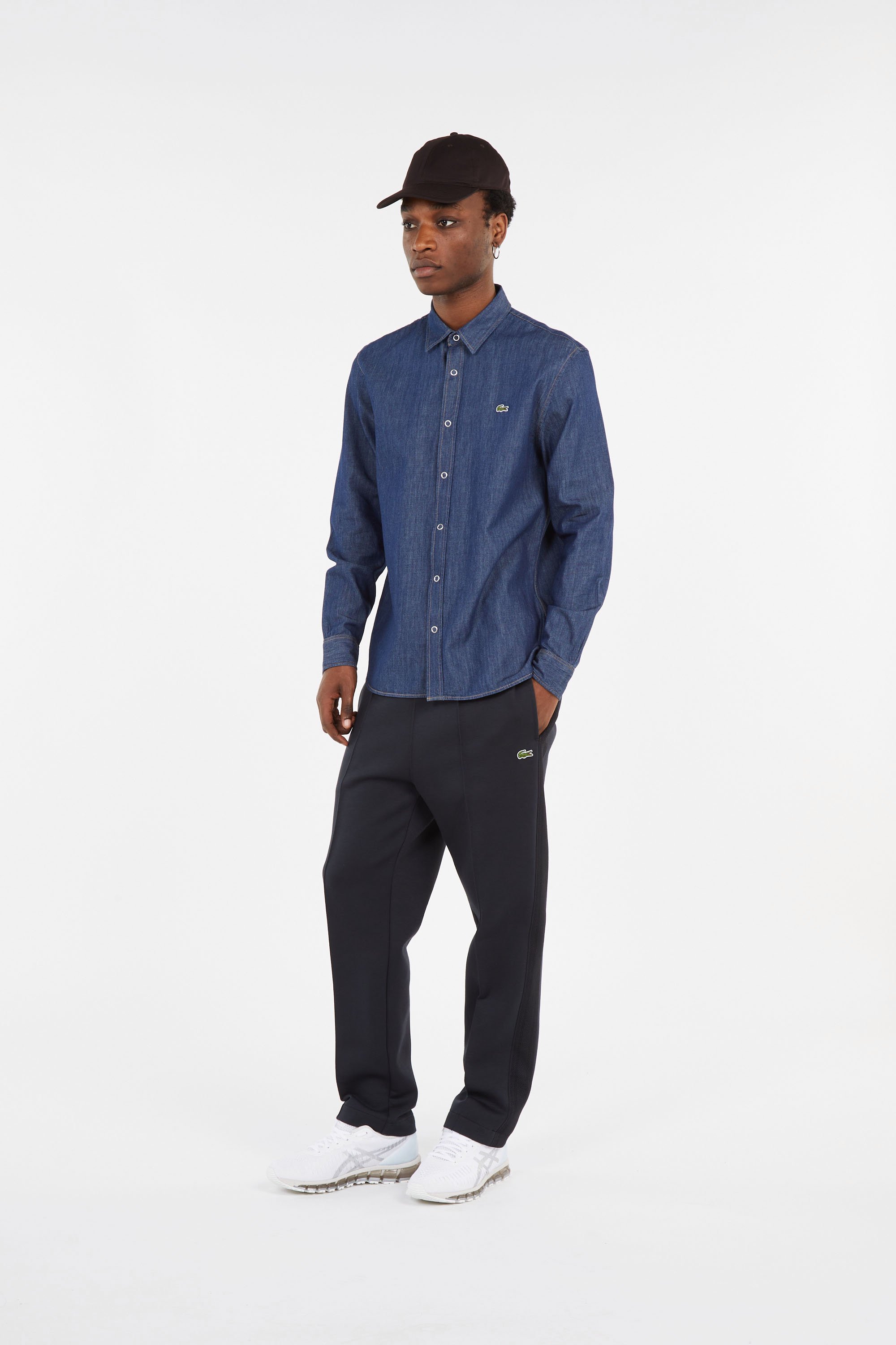 Chemise chemise casual manches lo | Bleu LACOSTE Homme
