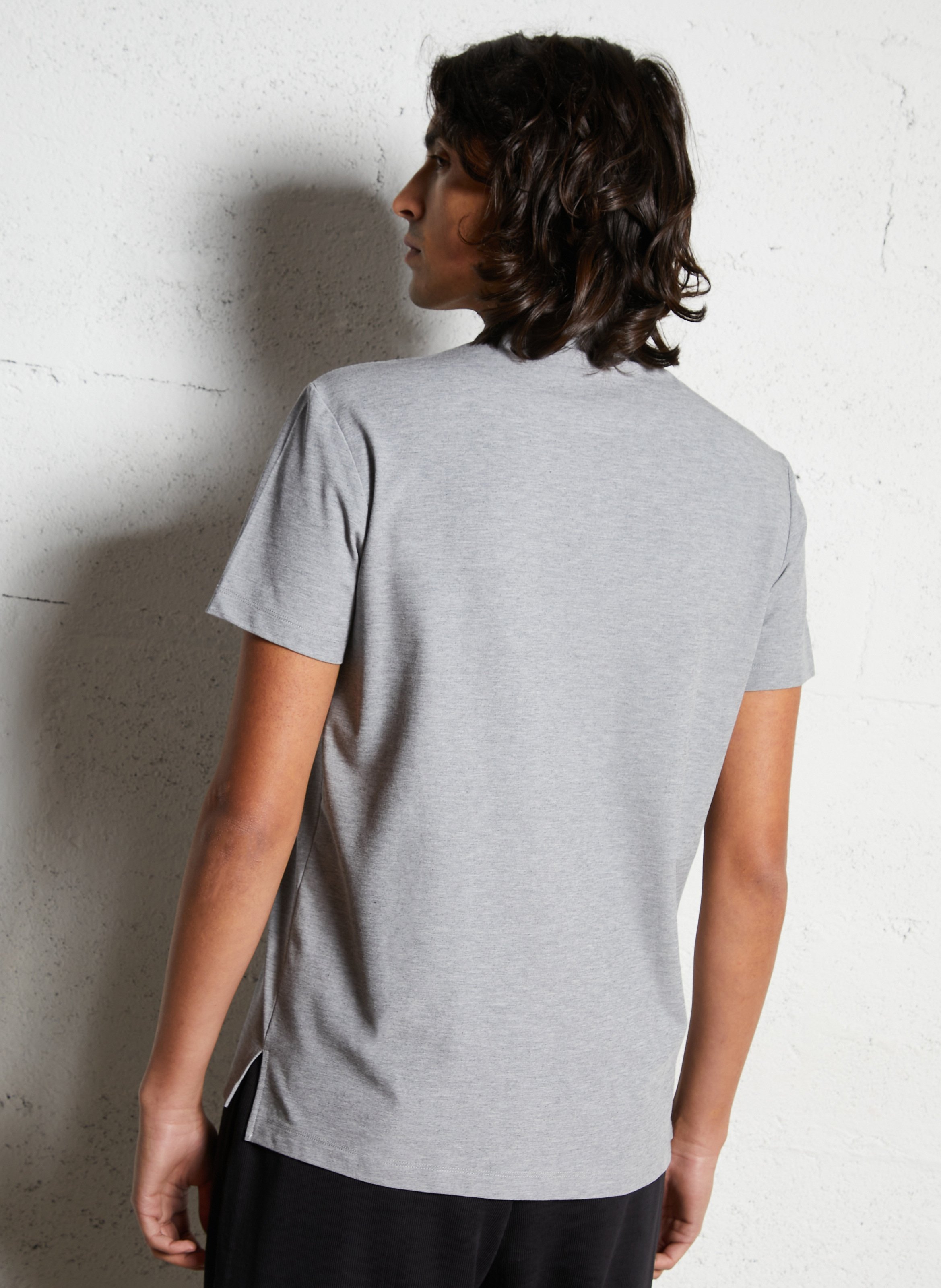 Polo droit IKKS Gris