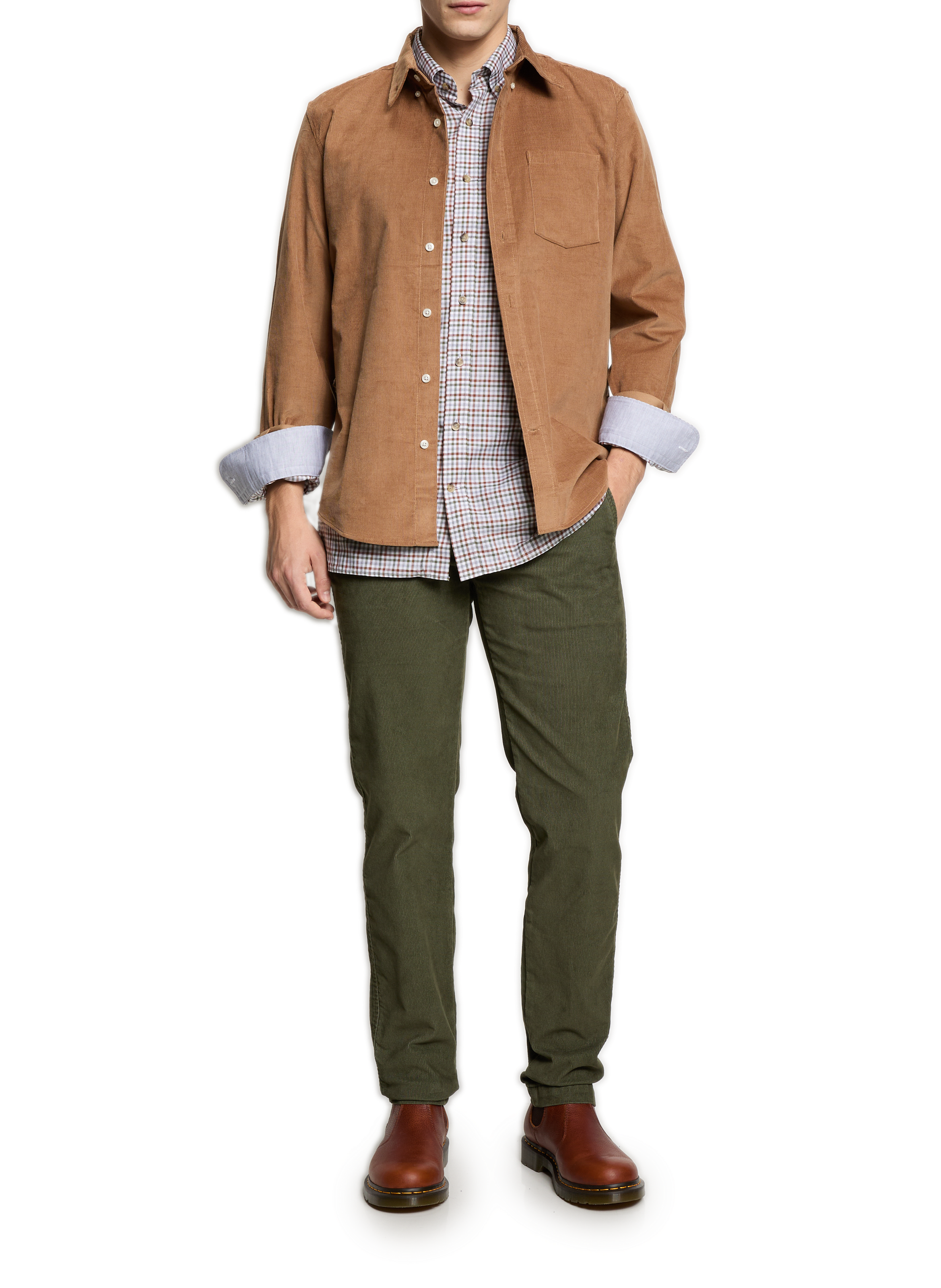 Pantalon côtelé  LEVI'S Vert