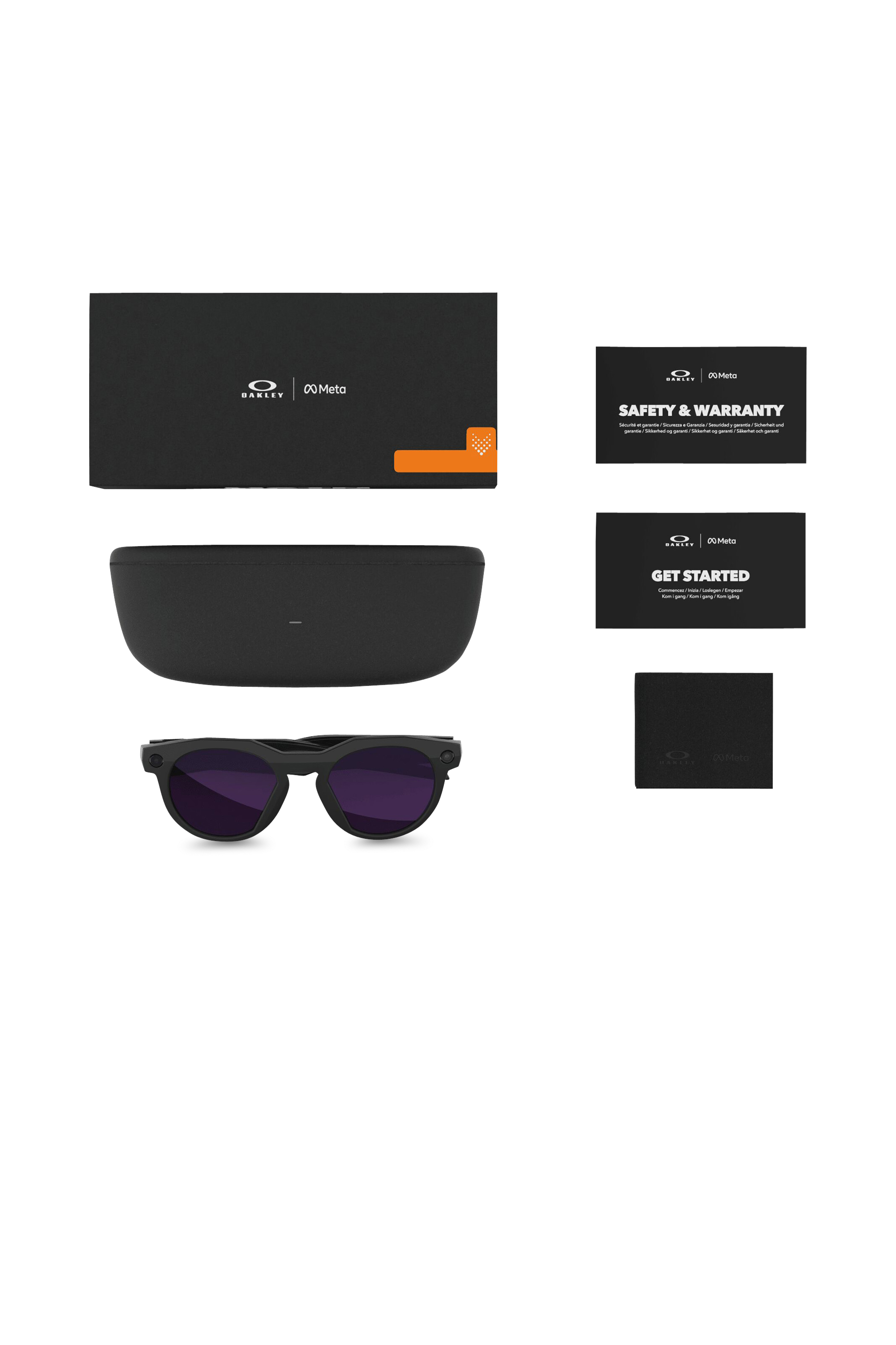 Lunettes intelligentes hstn meta OAKLEY Noir