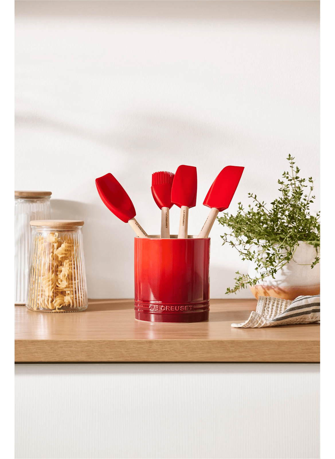 Mittlere Spachtel Kreation LE CREUSET Rot