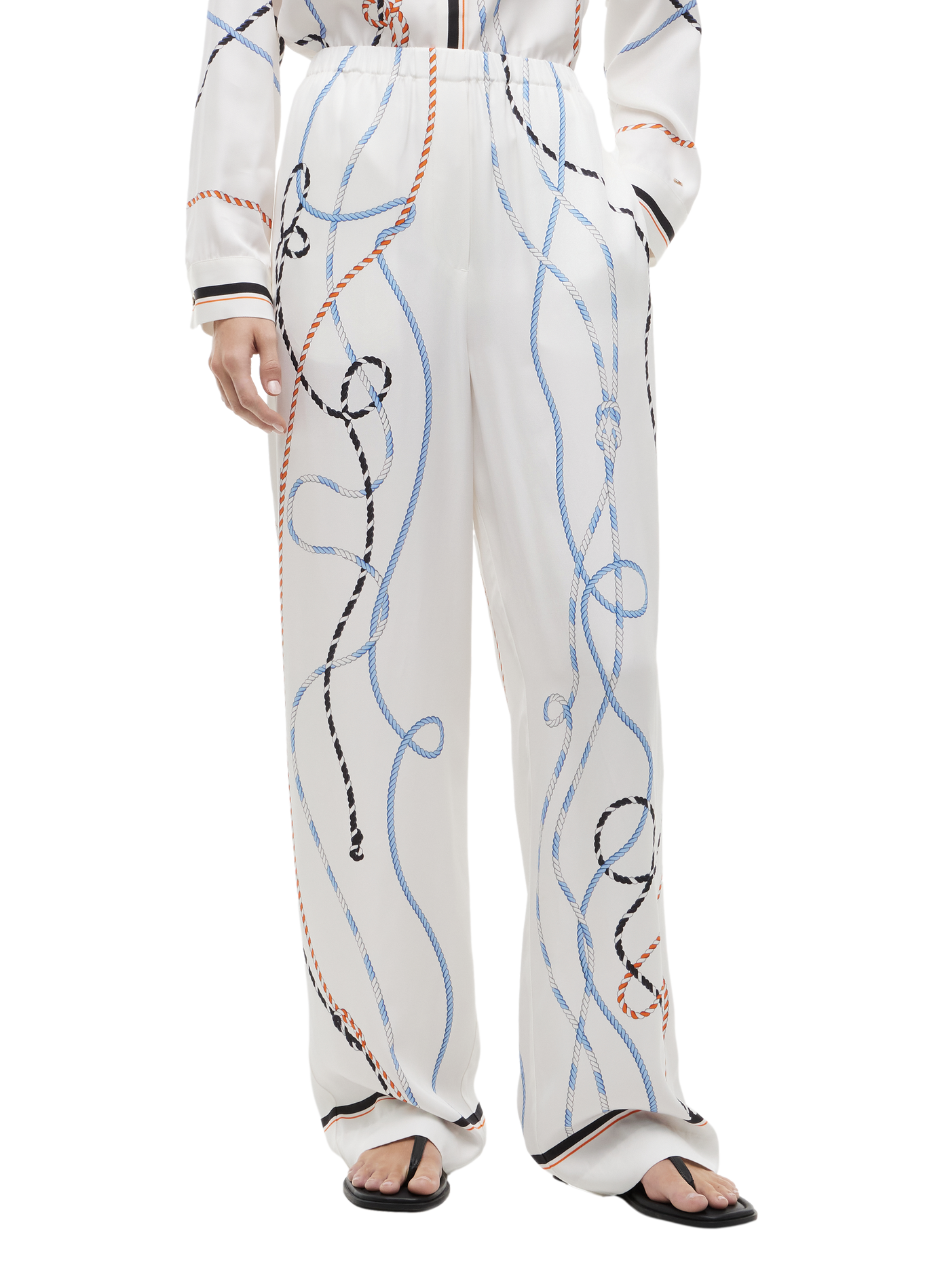 Wide-leg trousers TOMMY HILFIGER Multicolour